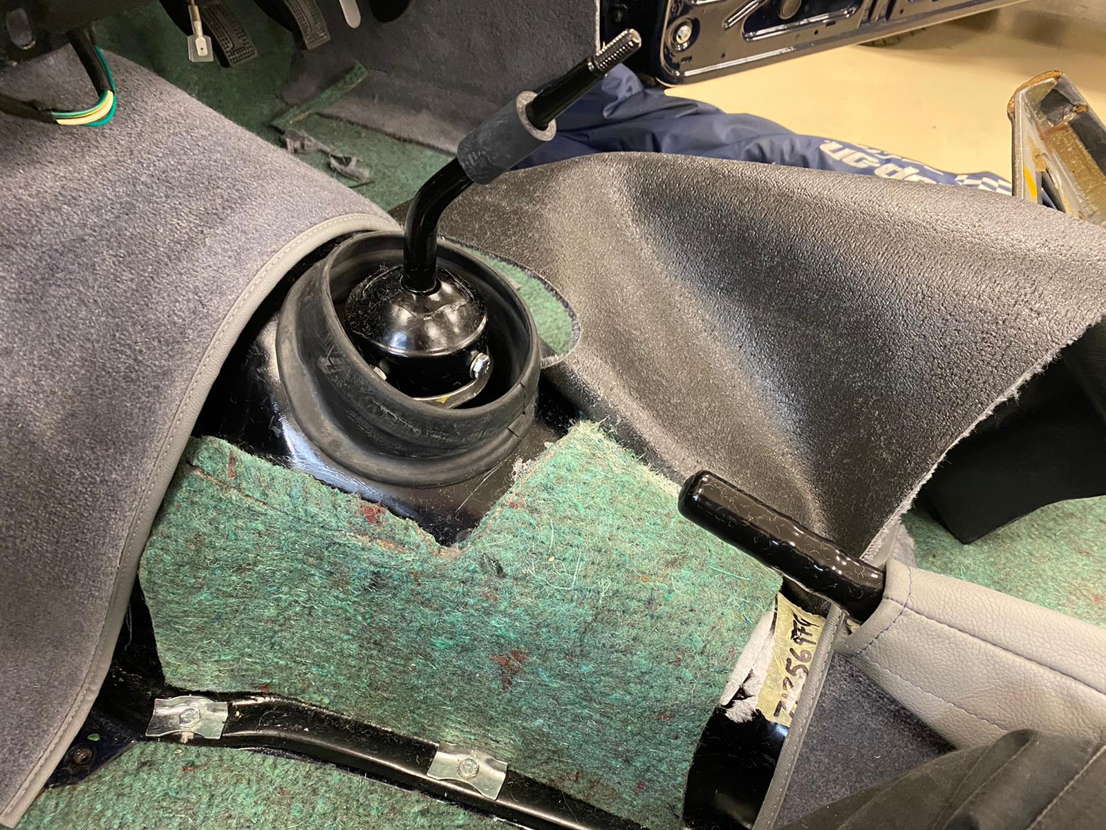 19022021 Triumph TR5 footwell carpet 25 1