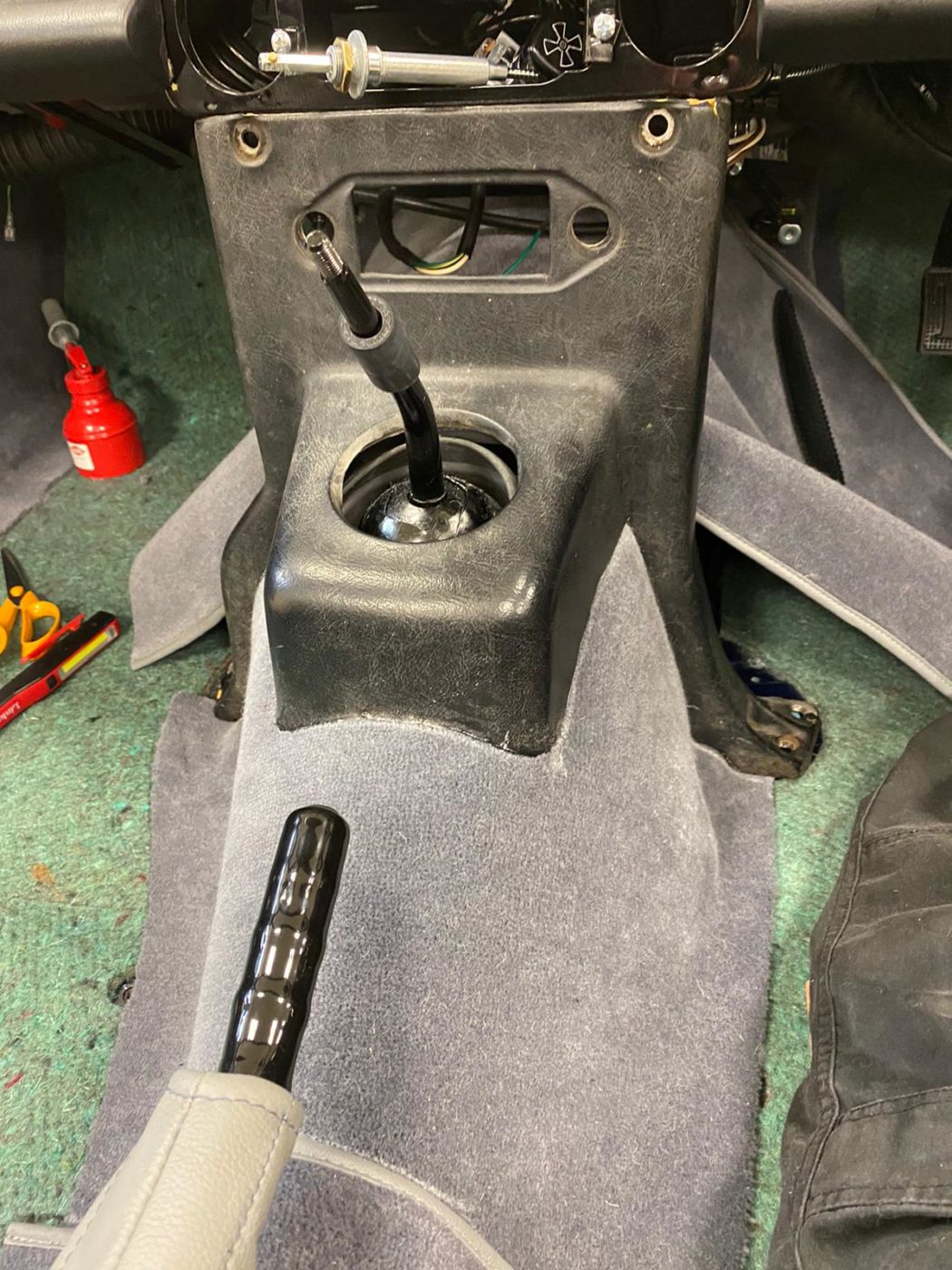 19022021 Triumph TR5 footwell carpet 26 1