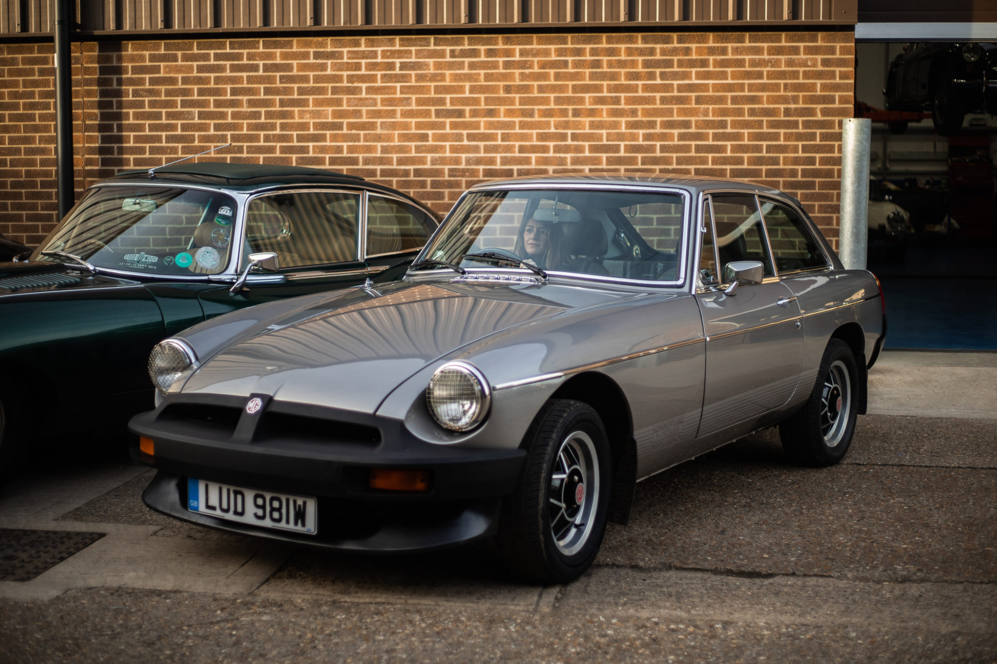 23 02 2021 Charlotte in MGB GT BTS 13 1