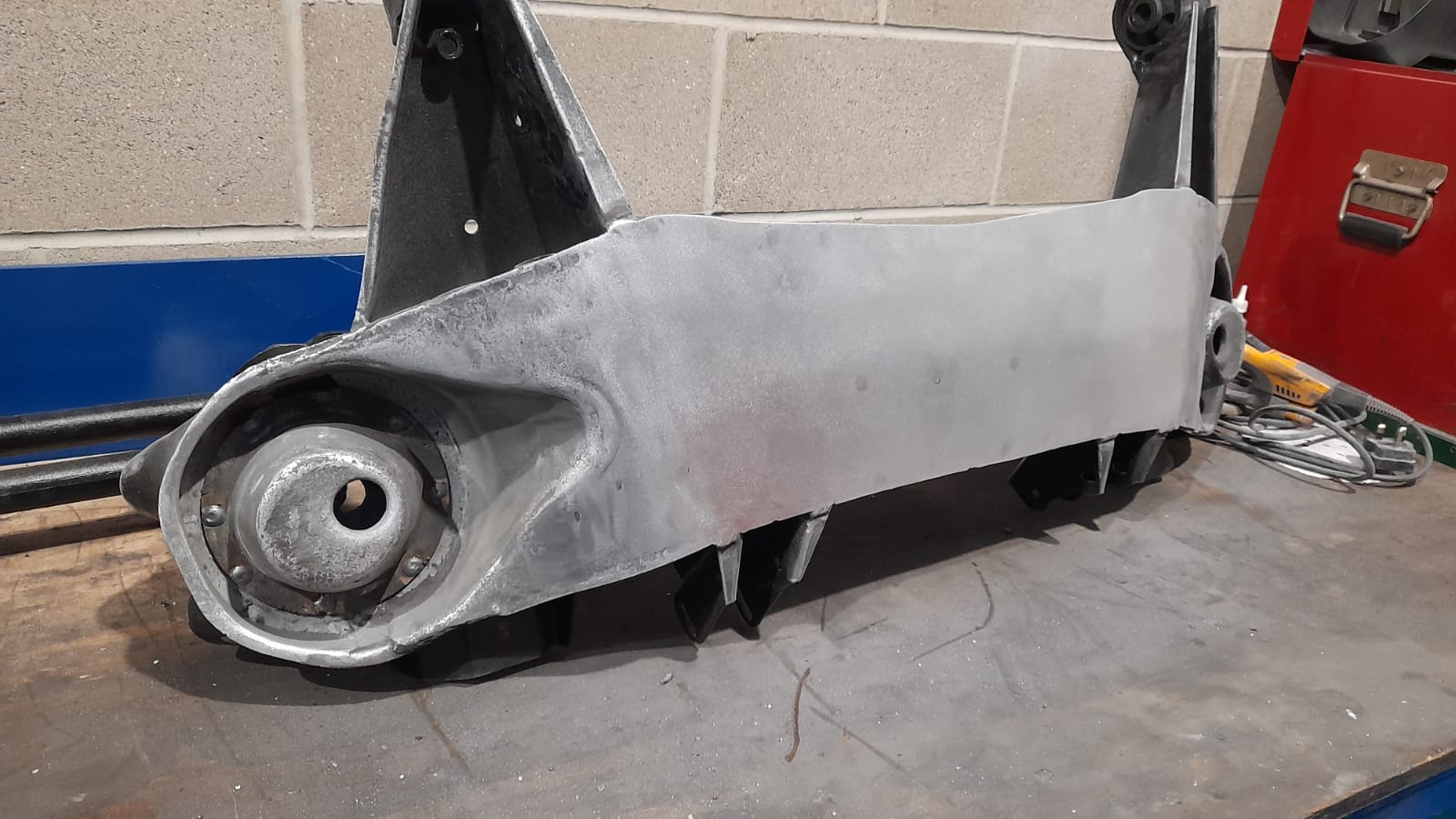25 02 2021 Ferarri Daytona front subframe welding 15 1