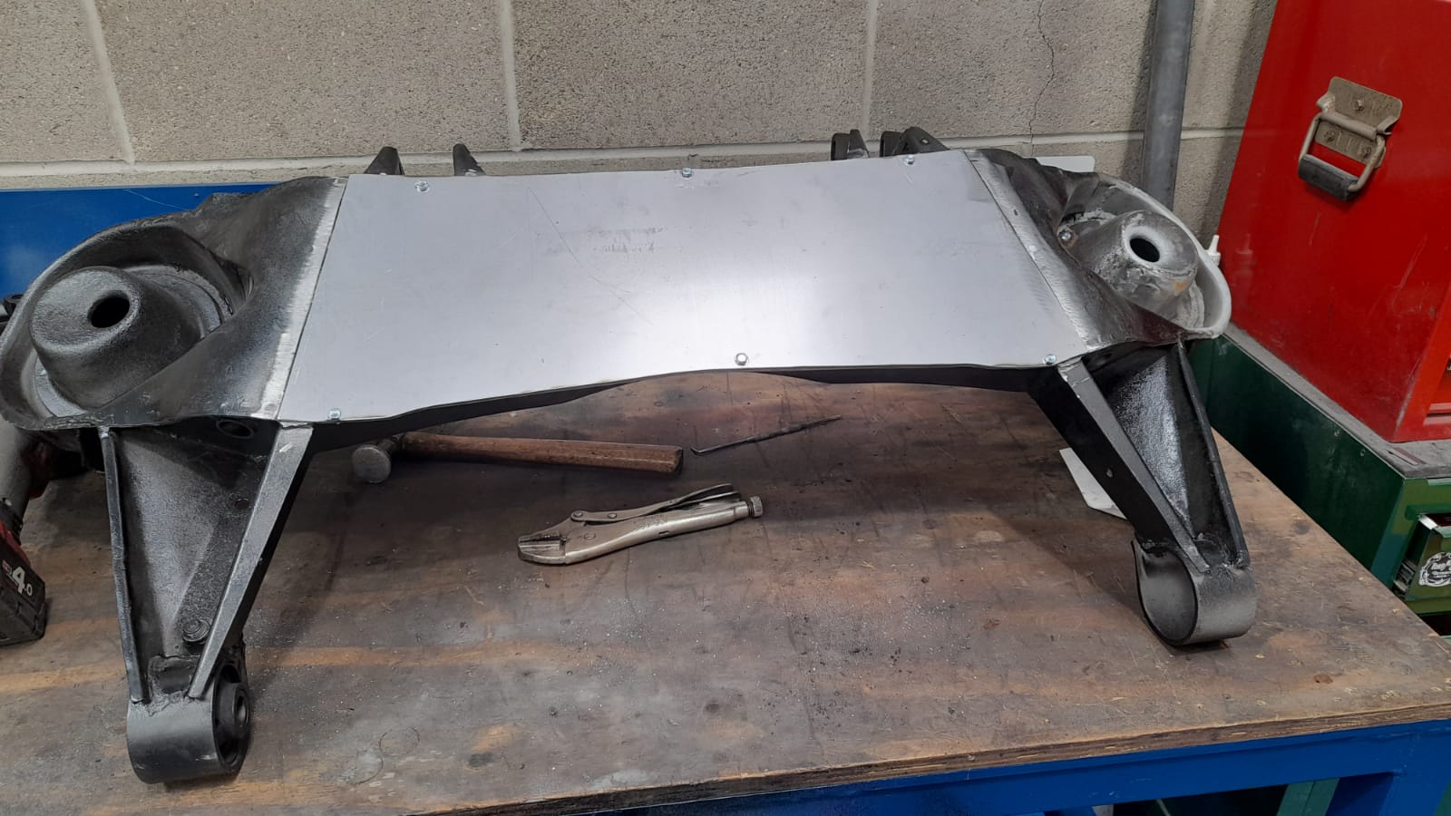 25 02 2021 Ferarri Daytona front subframe welding 8 1