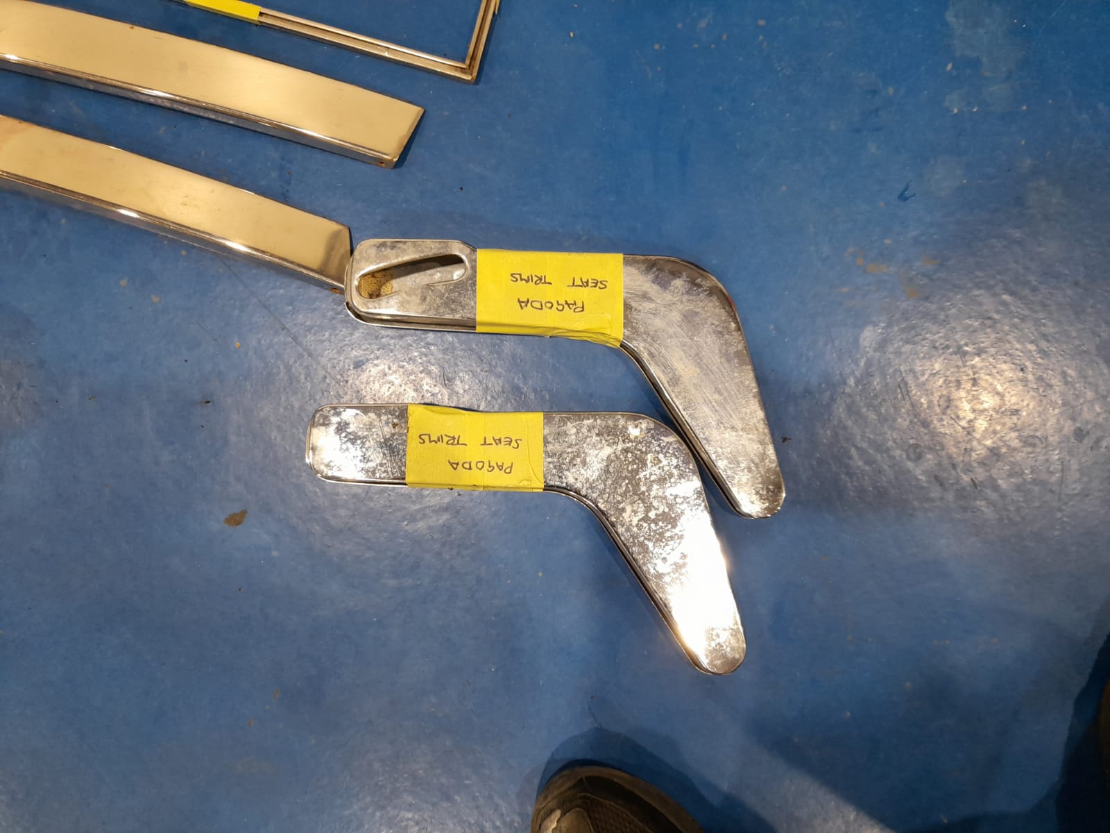 Chrome sent to Wyatt polishing Ferrari Daytone 6 1