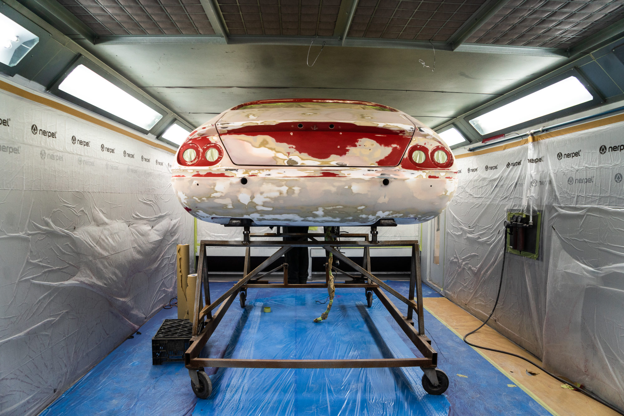 Daytona paint prep masking 01