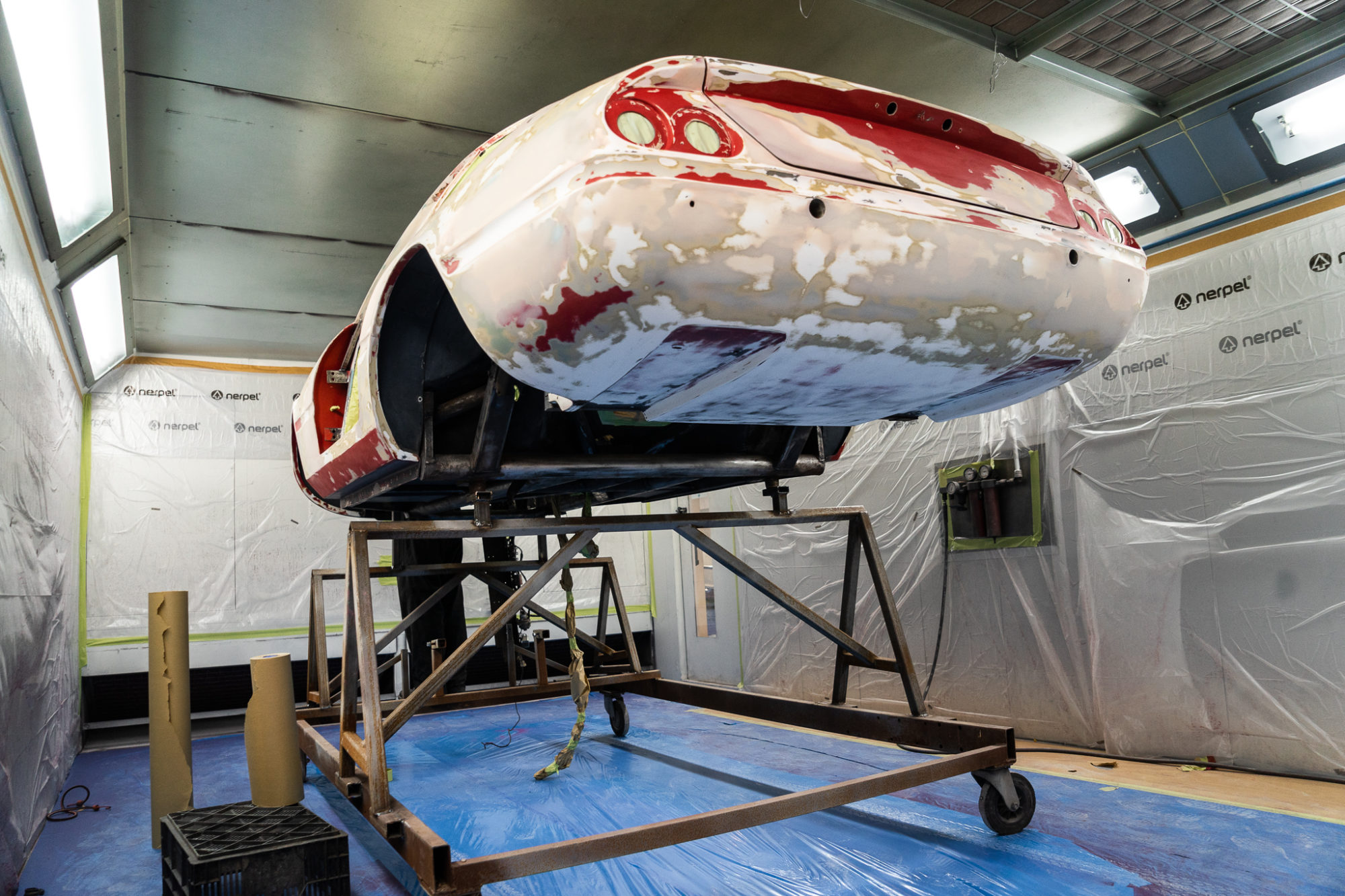 Daytona paint prep masking 02