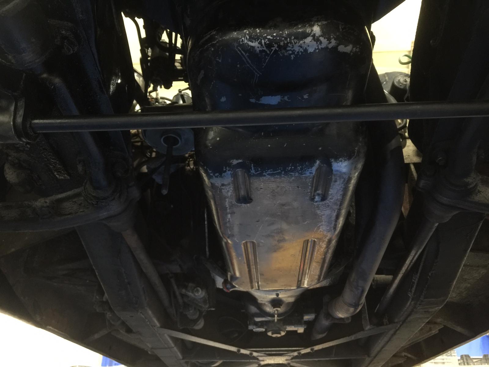 Jaguar MKVII sump fitted ady 2 1