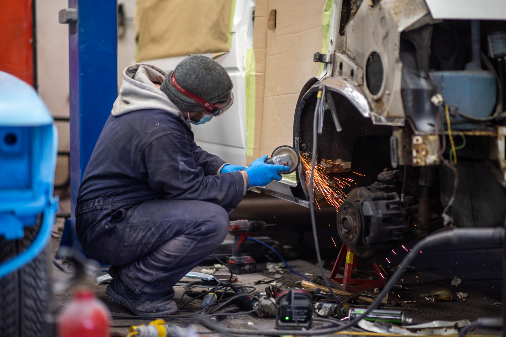 James welding VW 01 1