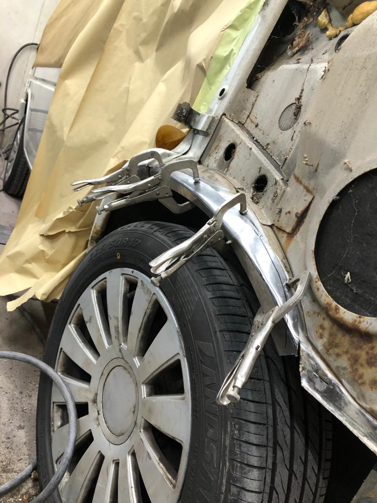 James wheel arch rus on VW T4 10 1