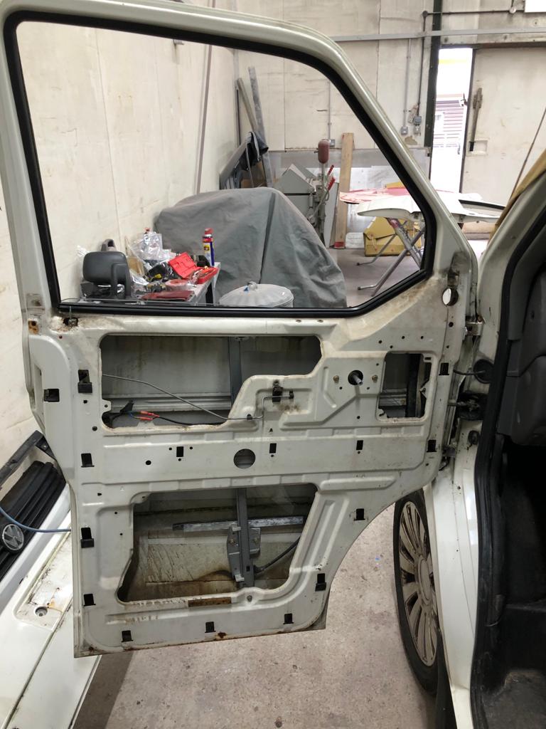 James wheel arch rus on VW T4 14 1
