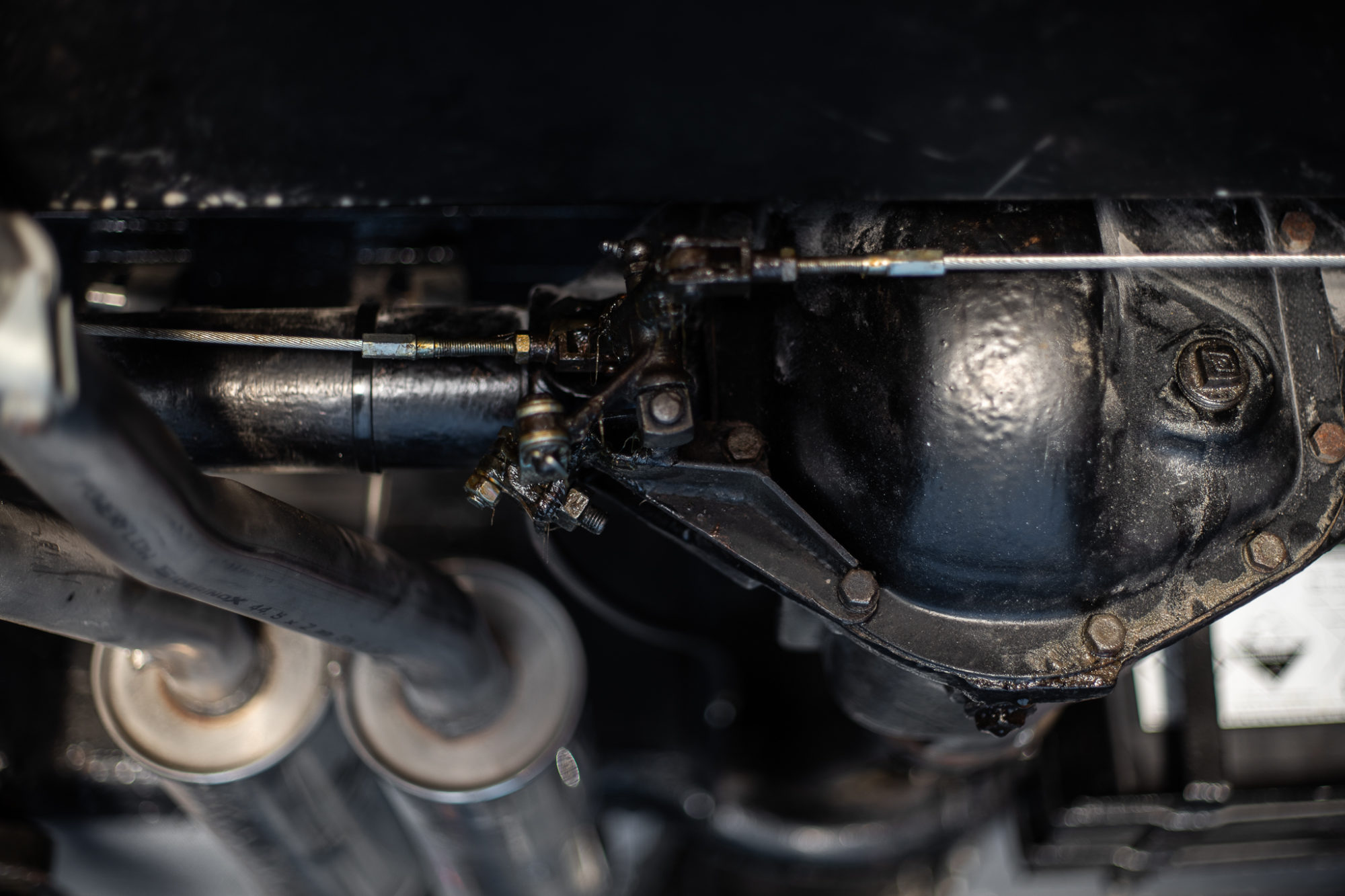 Jensen 281 hanbrake cable 2 1