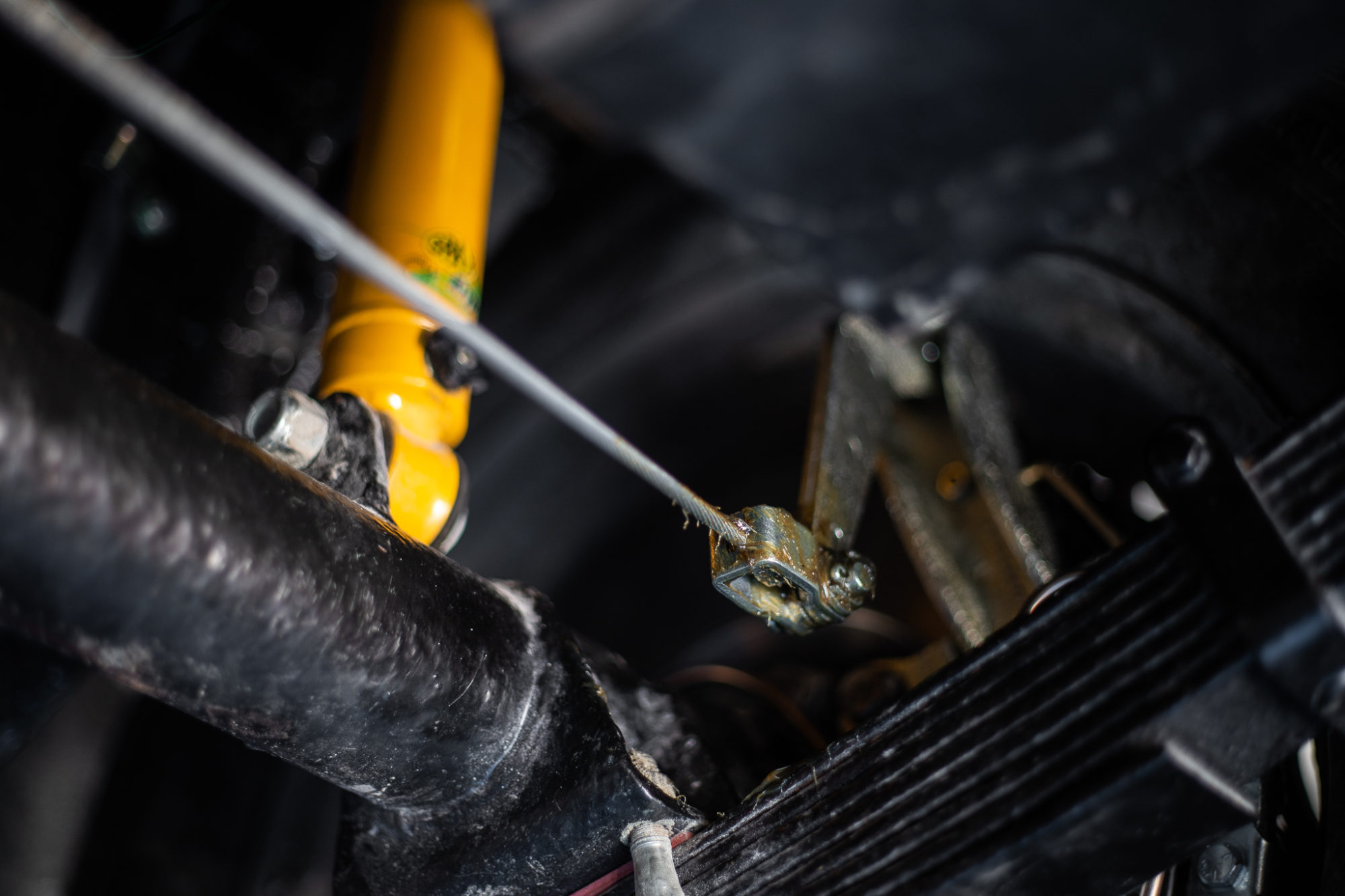 Jensen 281 hanbrake cable 4 1