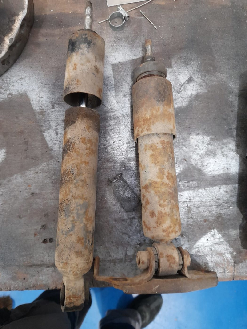 Lada shock absorbers old and new see john 1 1