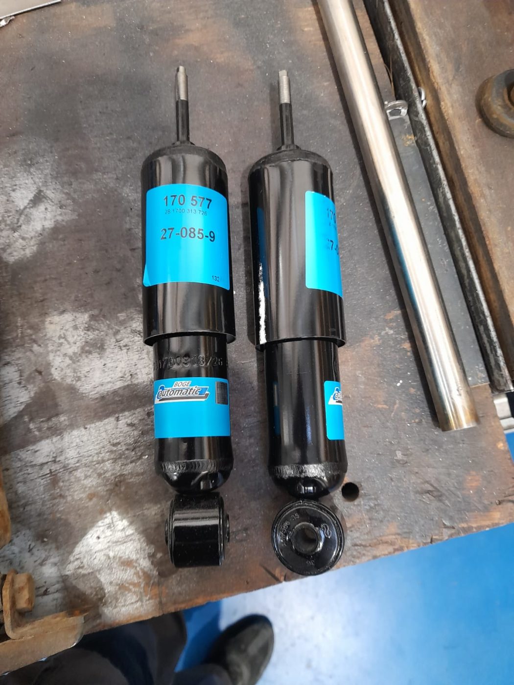 Lada shock absorbers old and new see john 2 1