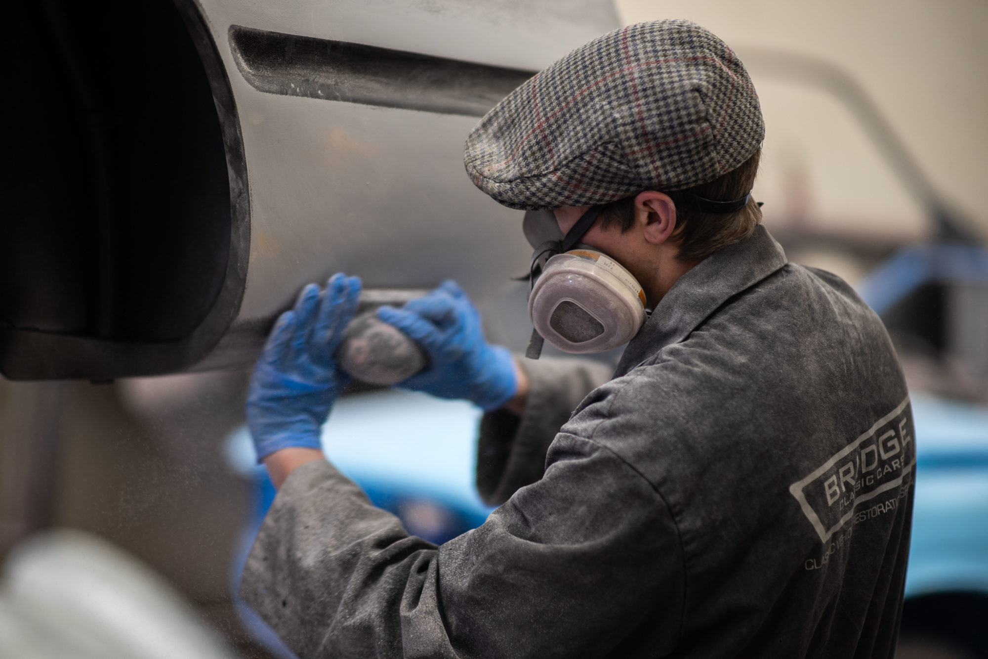Scott sanding Daytona 7 1