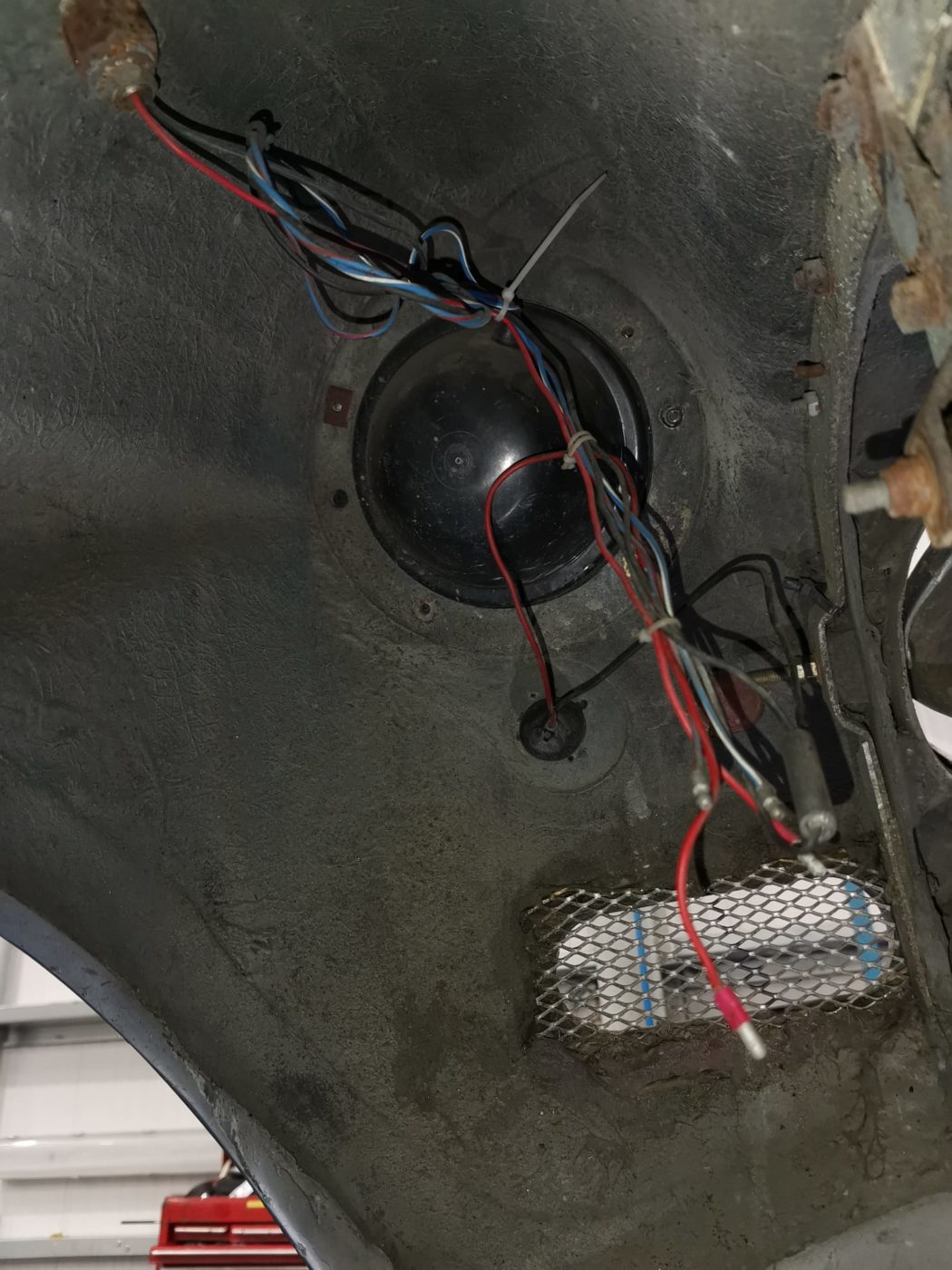 Tom rewiring silver jensen 14 1