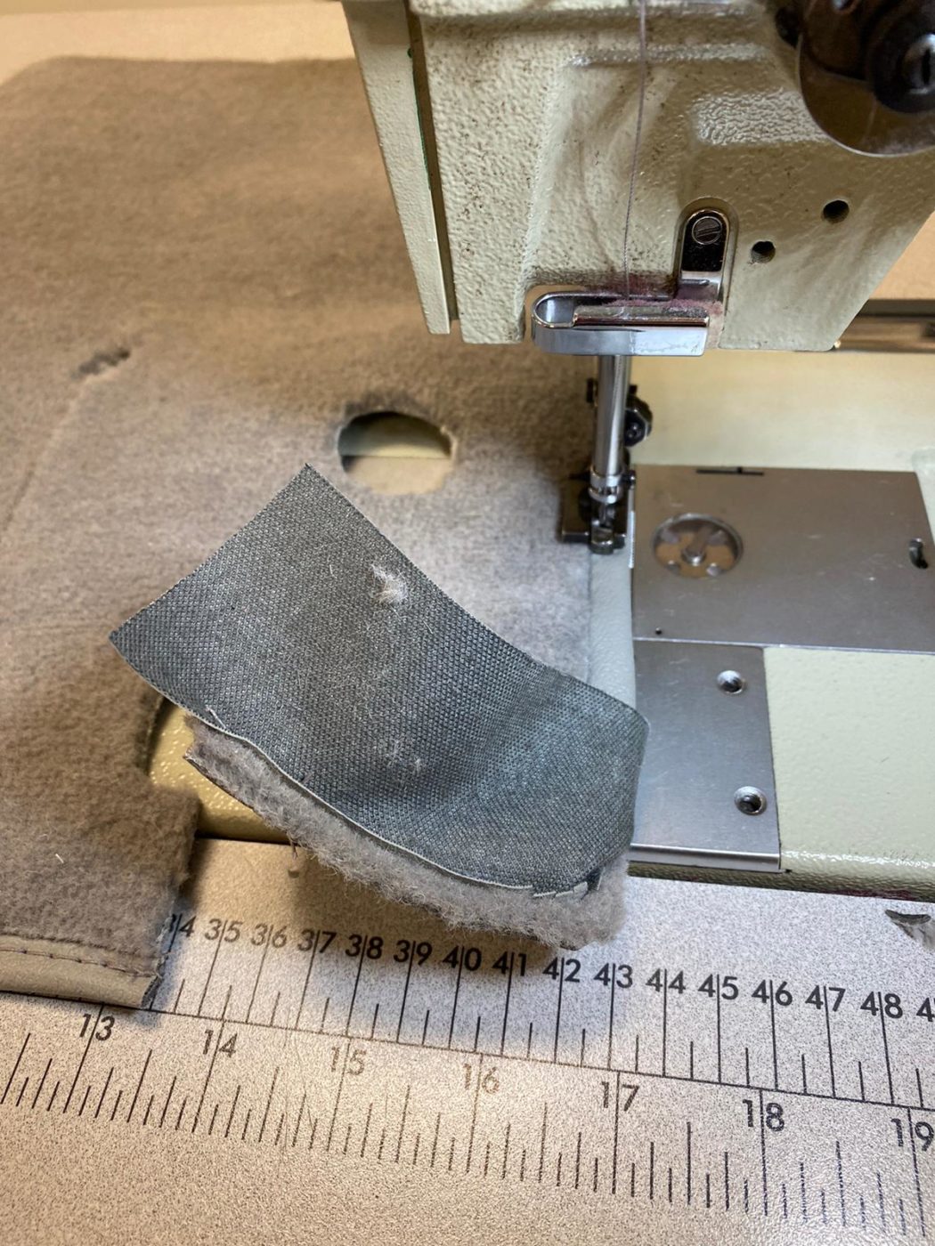 jaguar XK150 carpet process 14 1