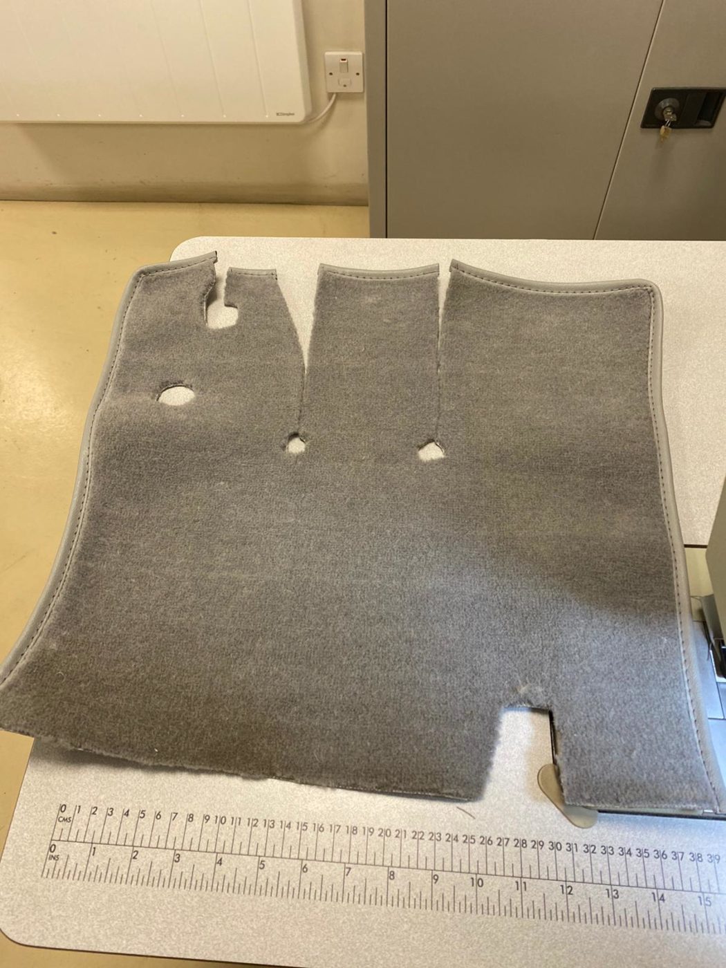 jaguar XK150 carpet process 15 1