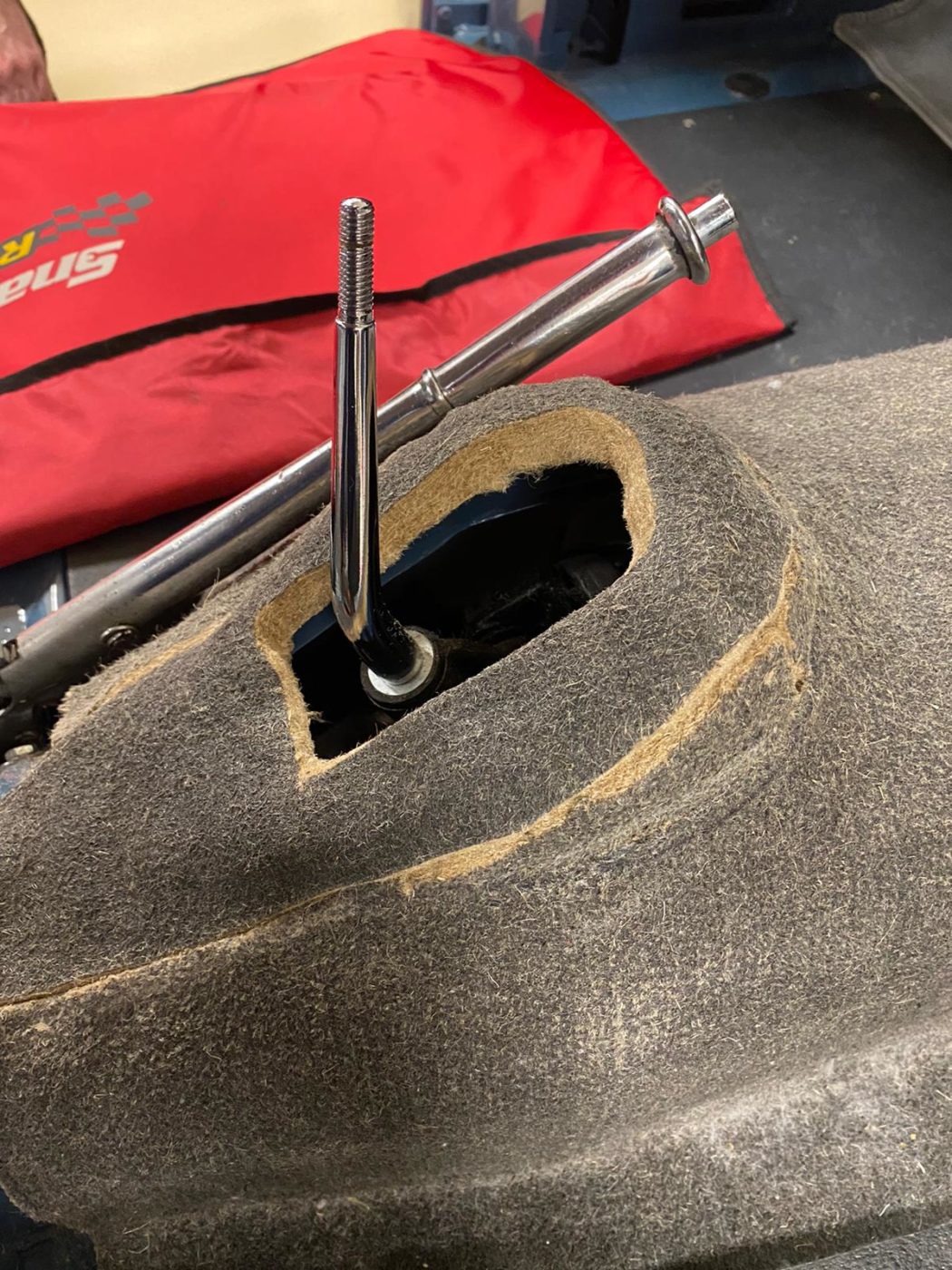 jaguar XK150 carpet process 26 1