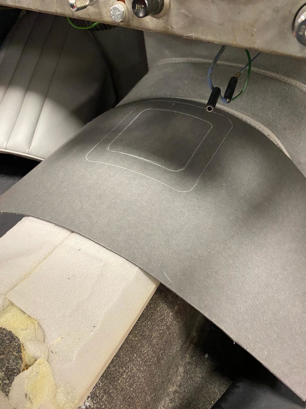jaguar XK150 carpet process 32 1