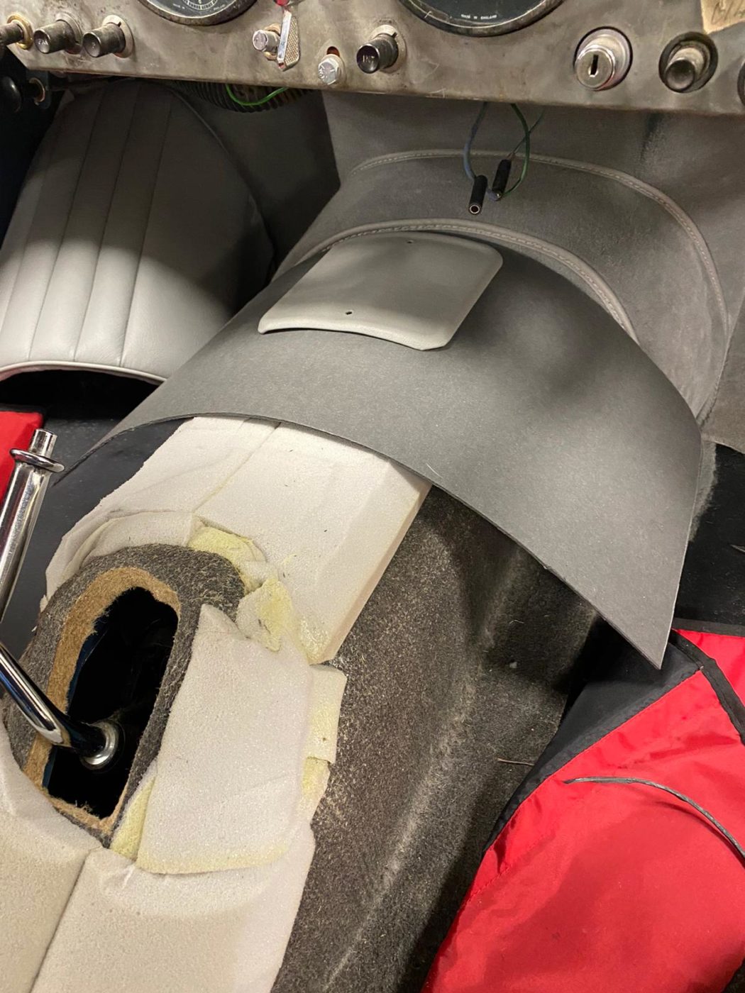 jaguar XK150 carpet process 33 1