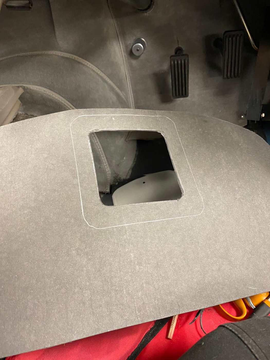 jaguar XK150 carpet process 35 1