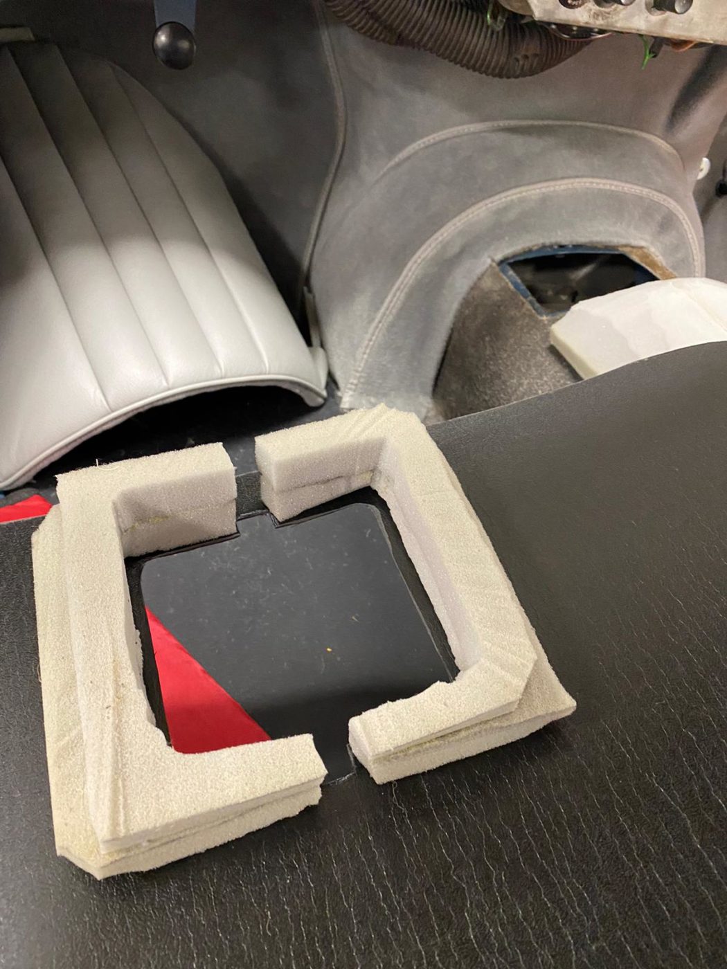 jaguar XK150 carpet process 36 1