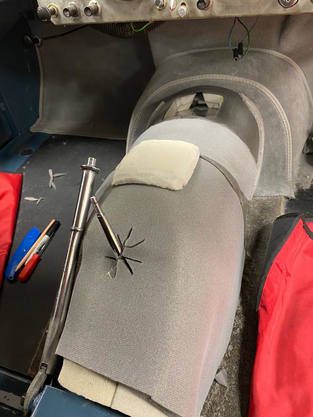 jaguar XK150 carpet process 52 1