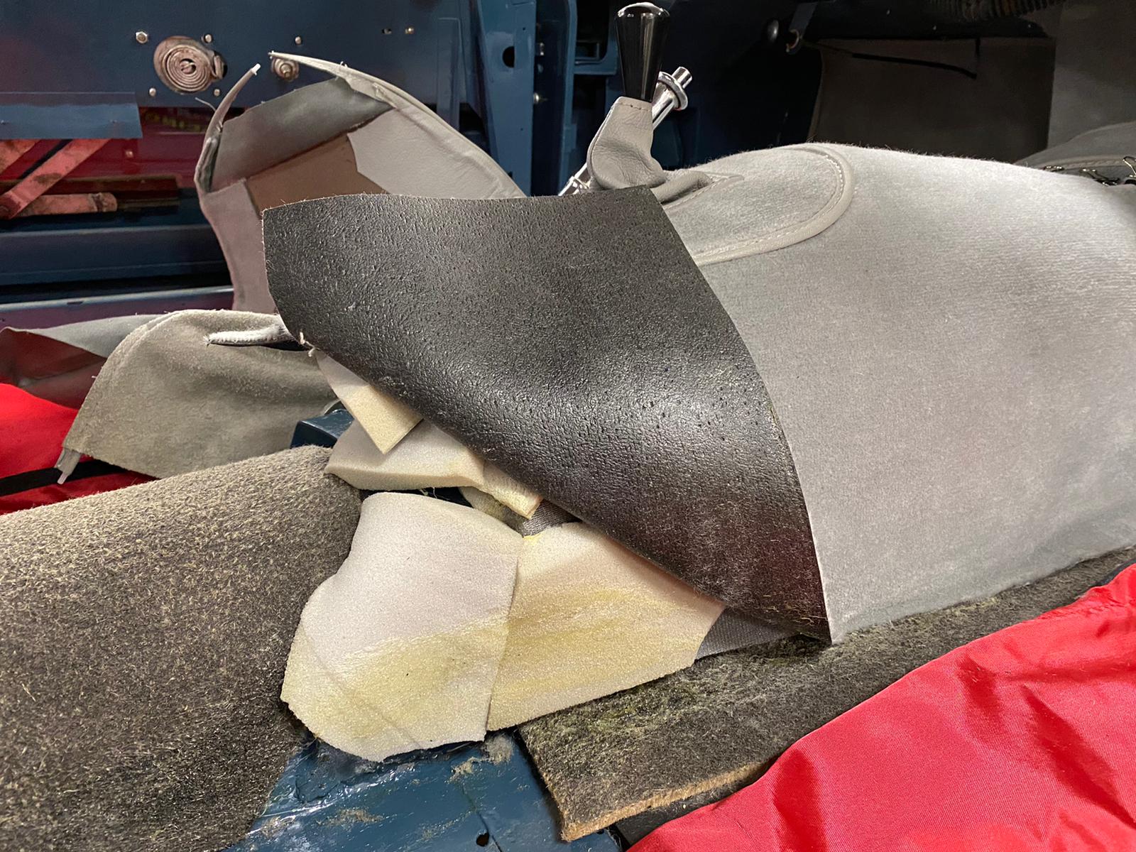 jaguar XK150 carpet process 62 1