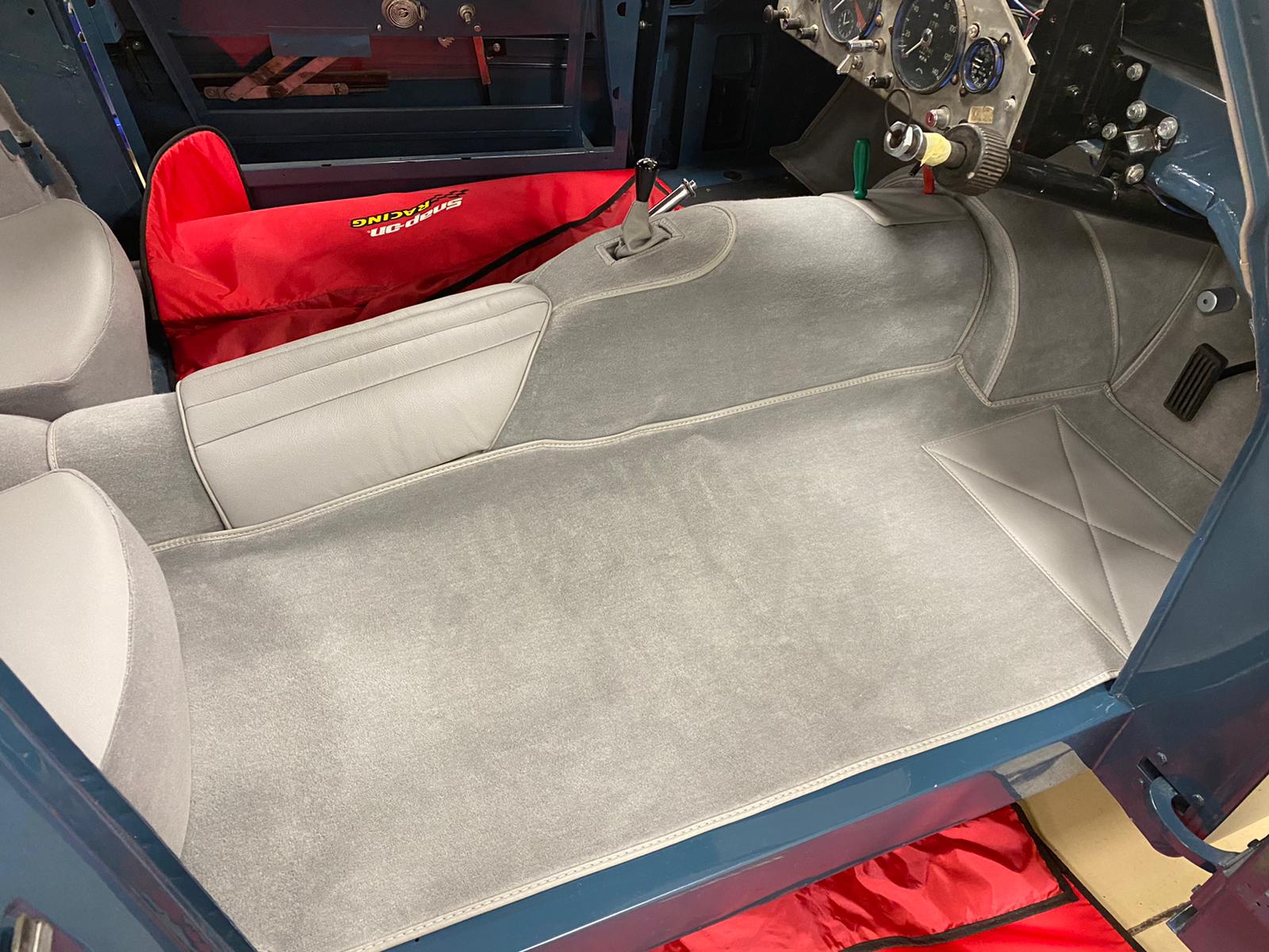 jaguar XK150 carpet process 67 1