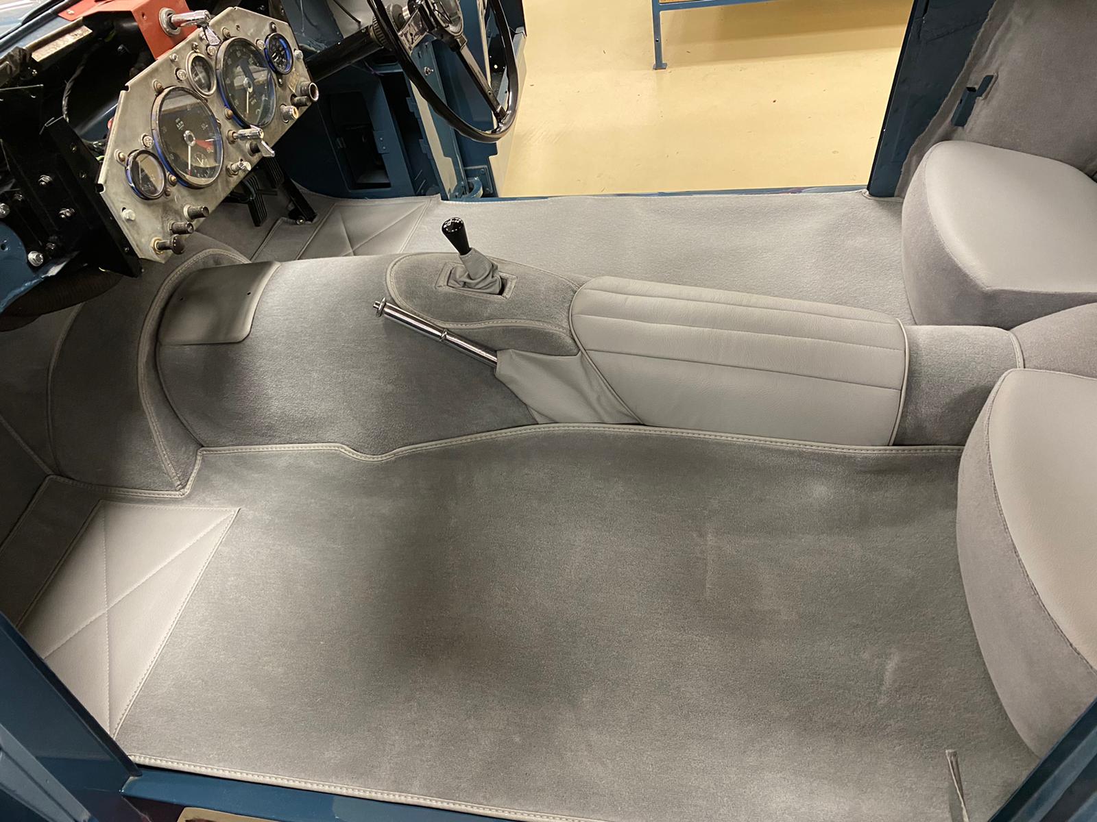 jaguar XK150 carpet process 72 1