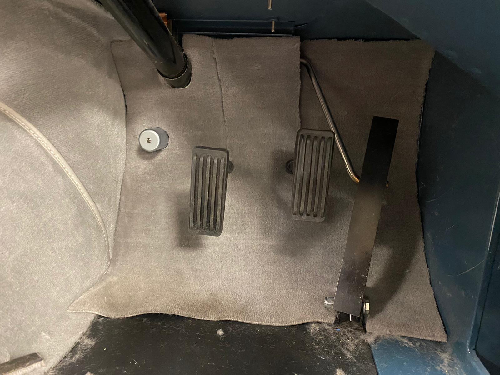 jaguar XK150 carpet process 9 1