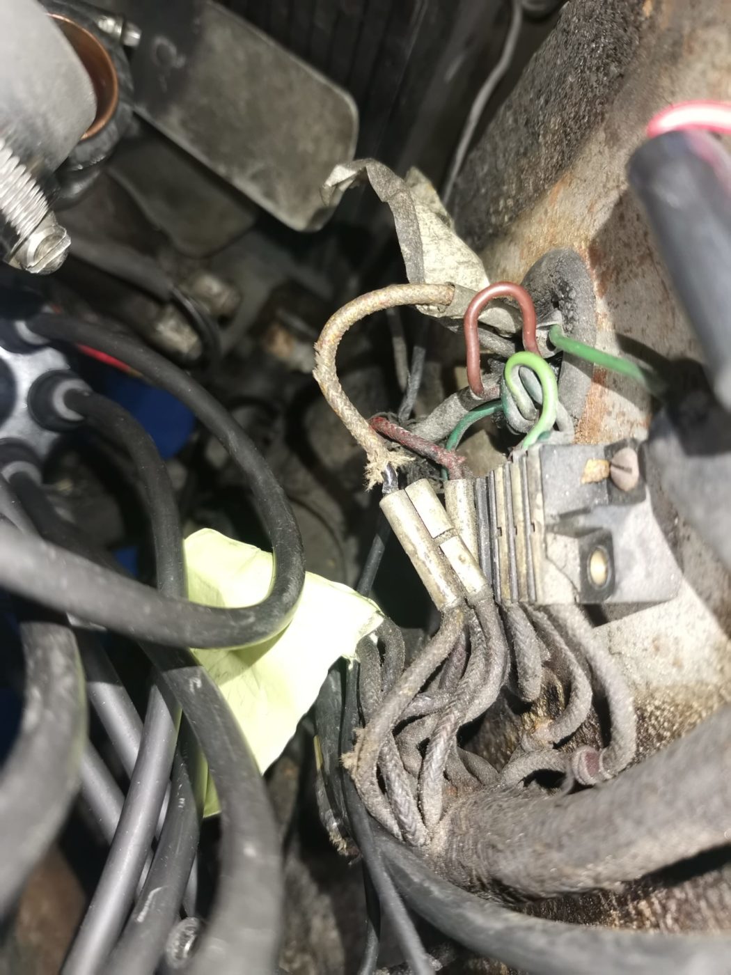 tom wiring jaguar MKVII 5 1