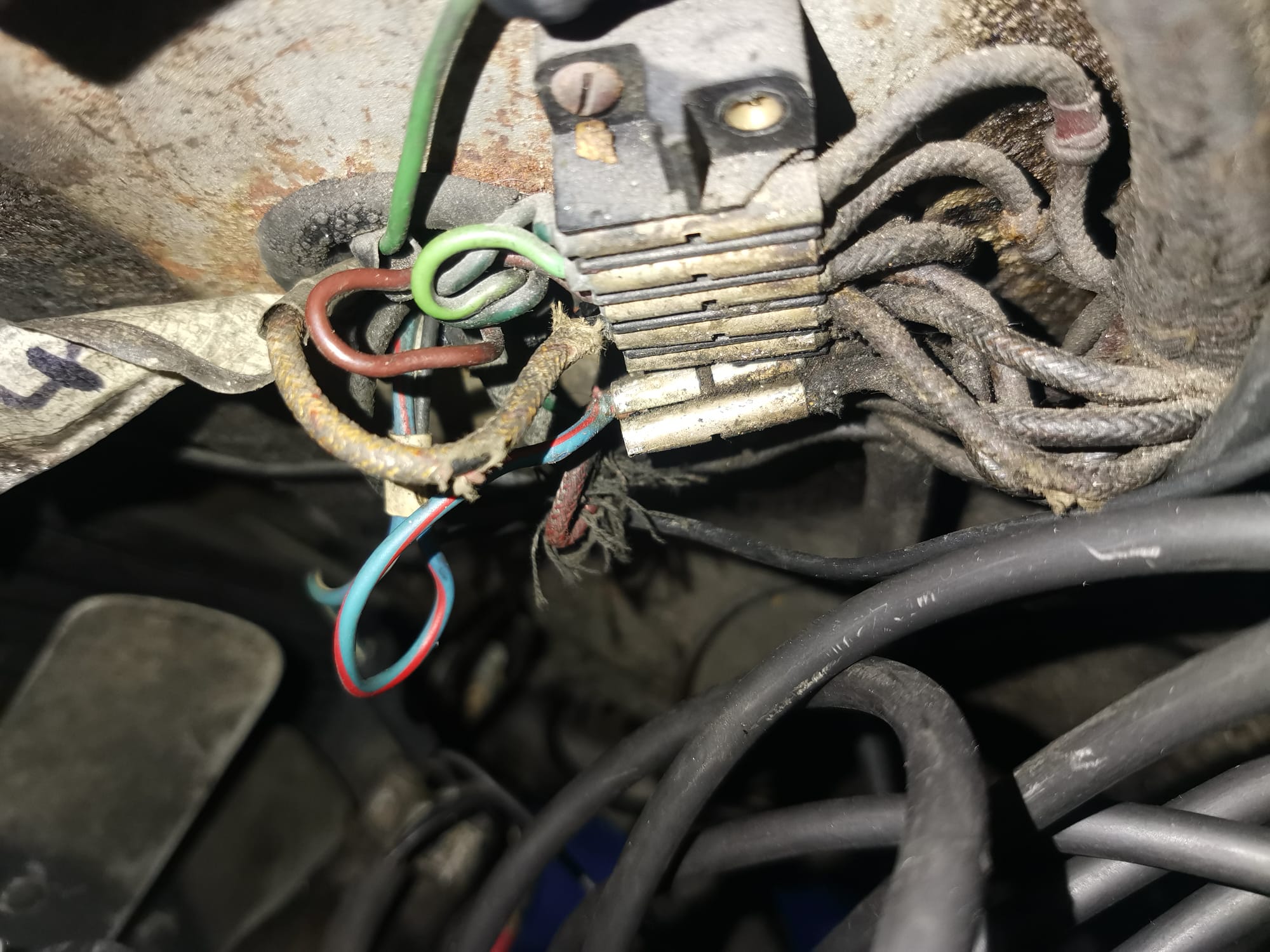 tom wiring jaguar MKVII 6 1