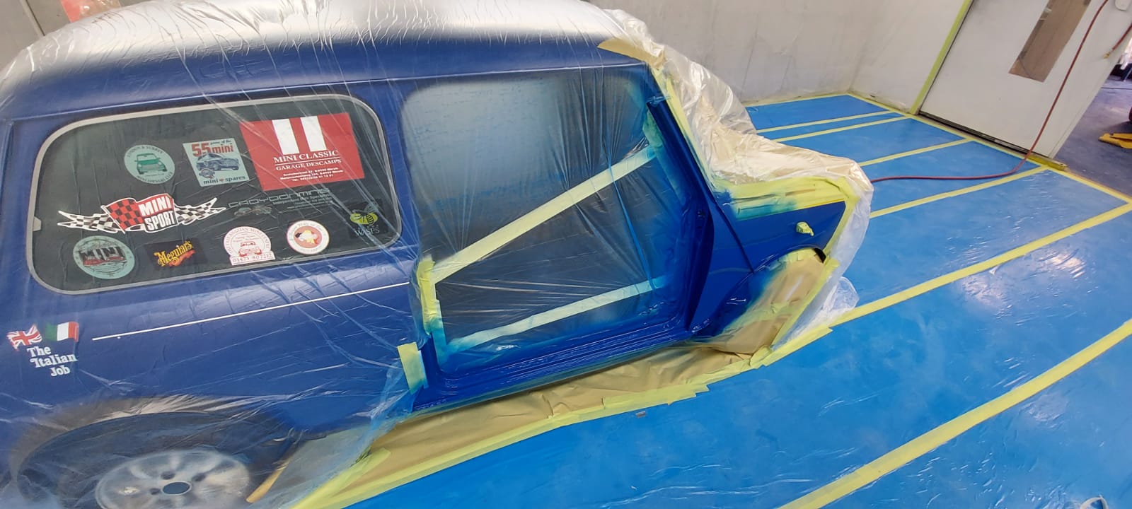 01042021 Teds Mini Rover 1993 painted 6 1