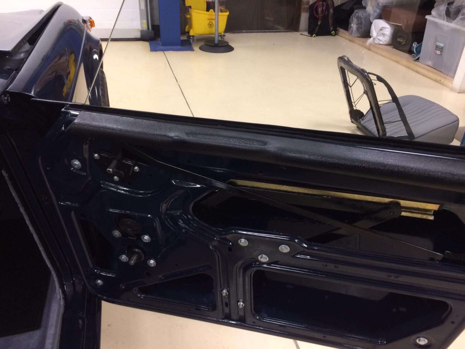 02 03 2021 Triumph TR5 dave door crash pad fitted 6 1