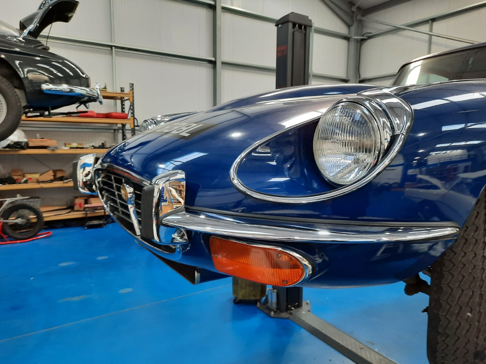 02032021 Blue Etype chrome fitted 5 1
