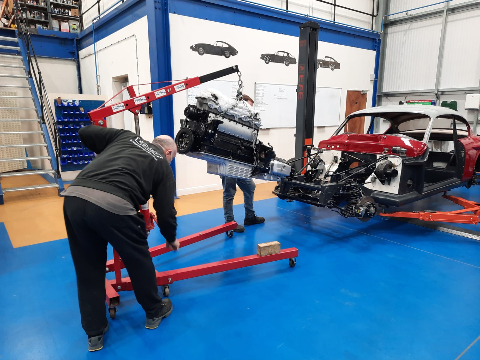 03032021 Peony Red Jensen engine fitted 1 1