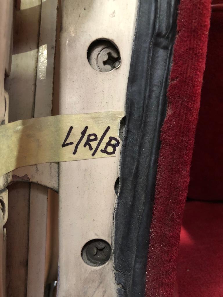 04032021 Jaguar MKVII rust correction on doors and door arches 5 1