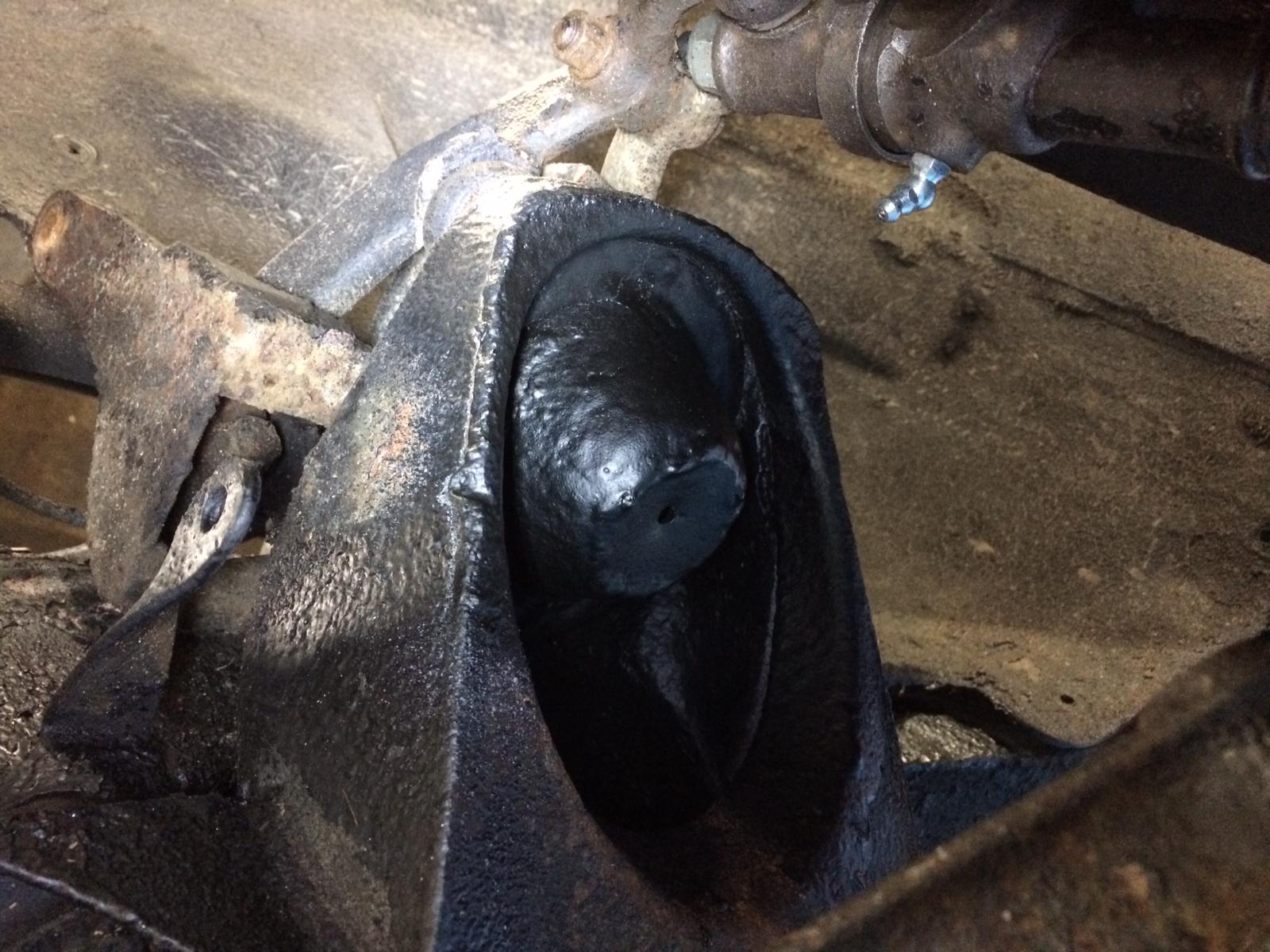 10 03 2021 1959 Silver Jensen hole repair