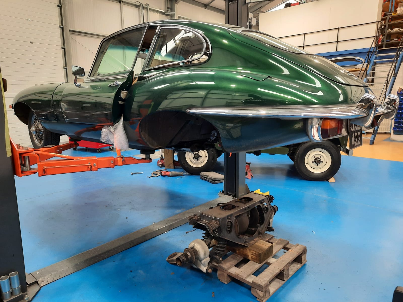 11 03 2021 Green Jag service mauro 6 1