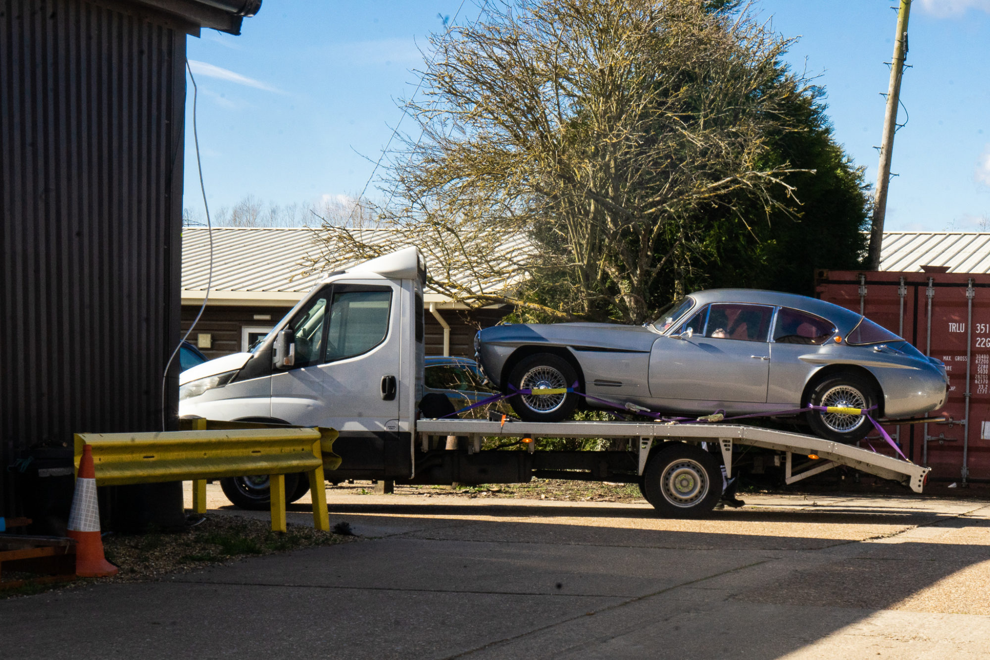 12 03 2021 1959 Silver Jensen leaving 4