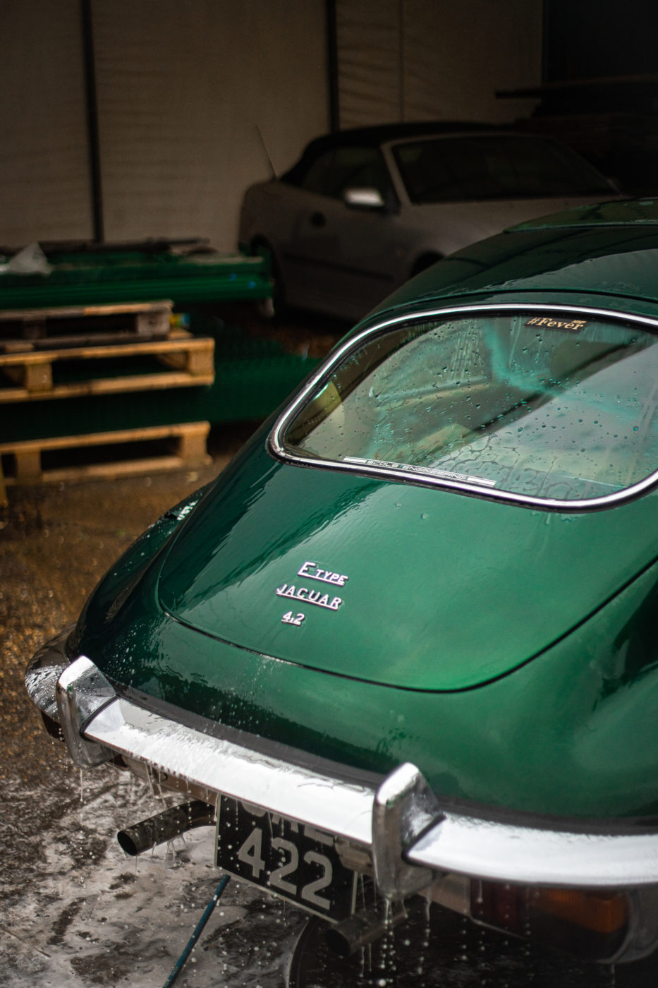 17.03.2021 1970 Green Jaguar E Type Series 2 4.2 Colin Auto Valet 07 1