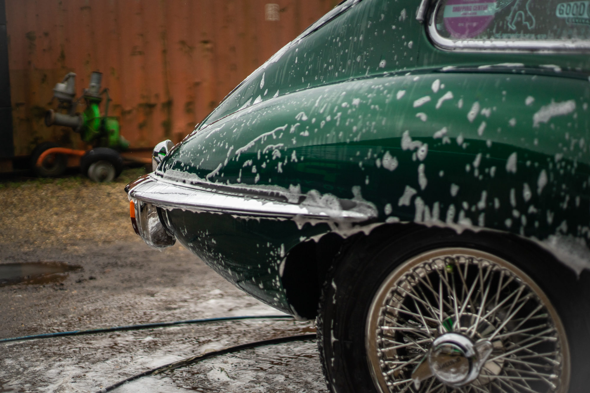17.03.2021 1970 Green Jaguar E Type Series 2 4.2 Colin Auto Valet 19 1