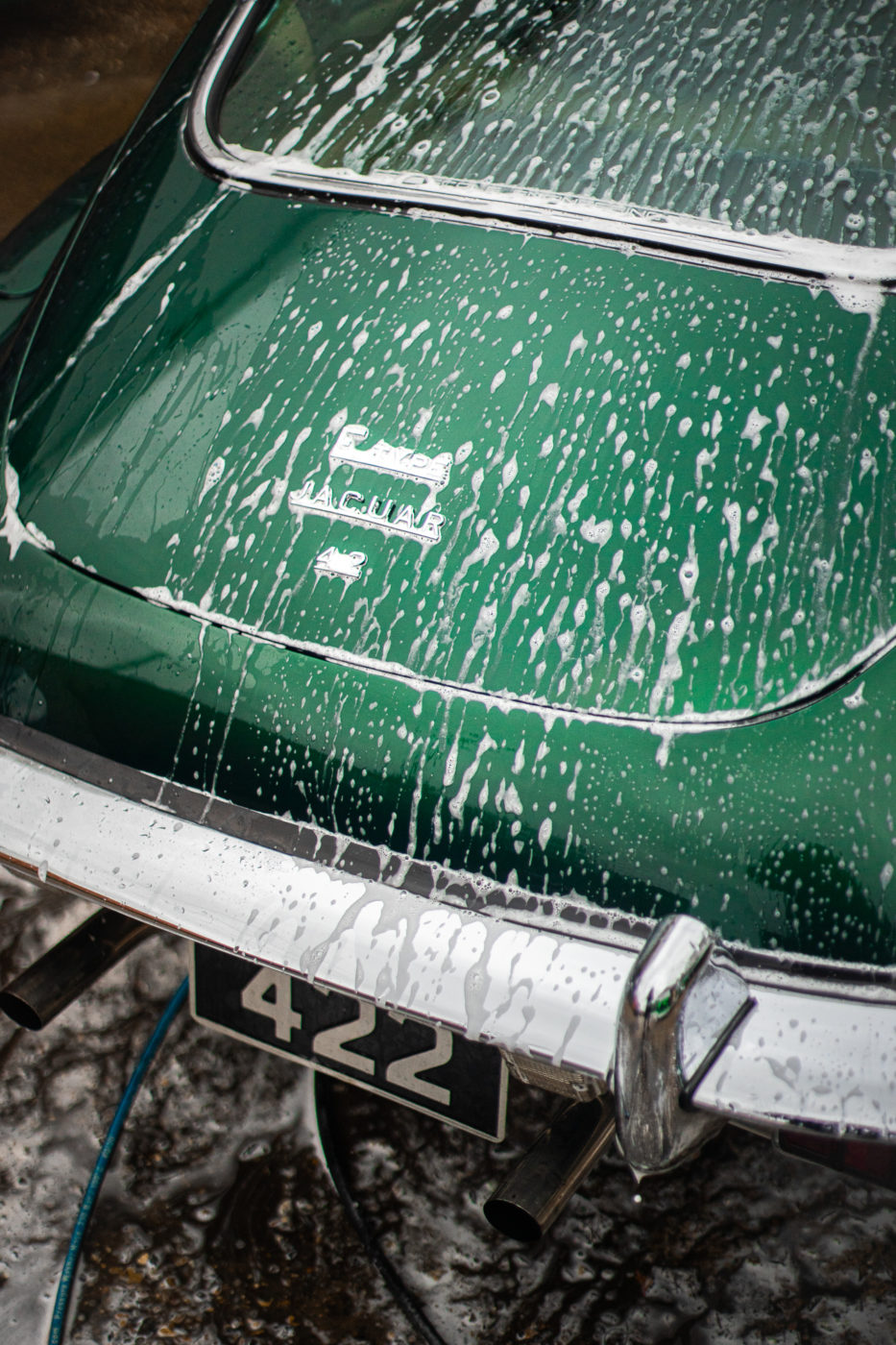 17.03.2021 1970 Green Jaguar E Type Series 2 4.2 Colin Auto Valet 23 1