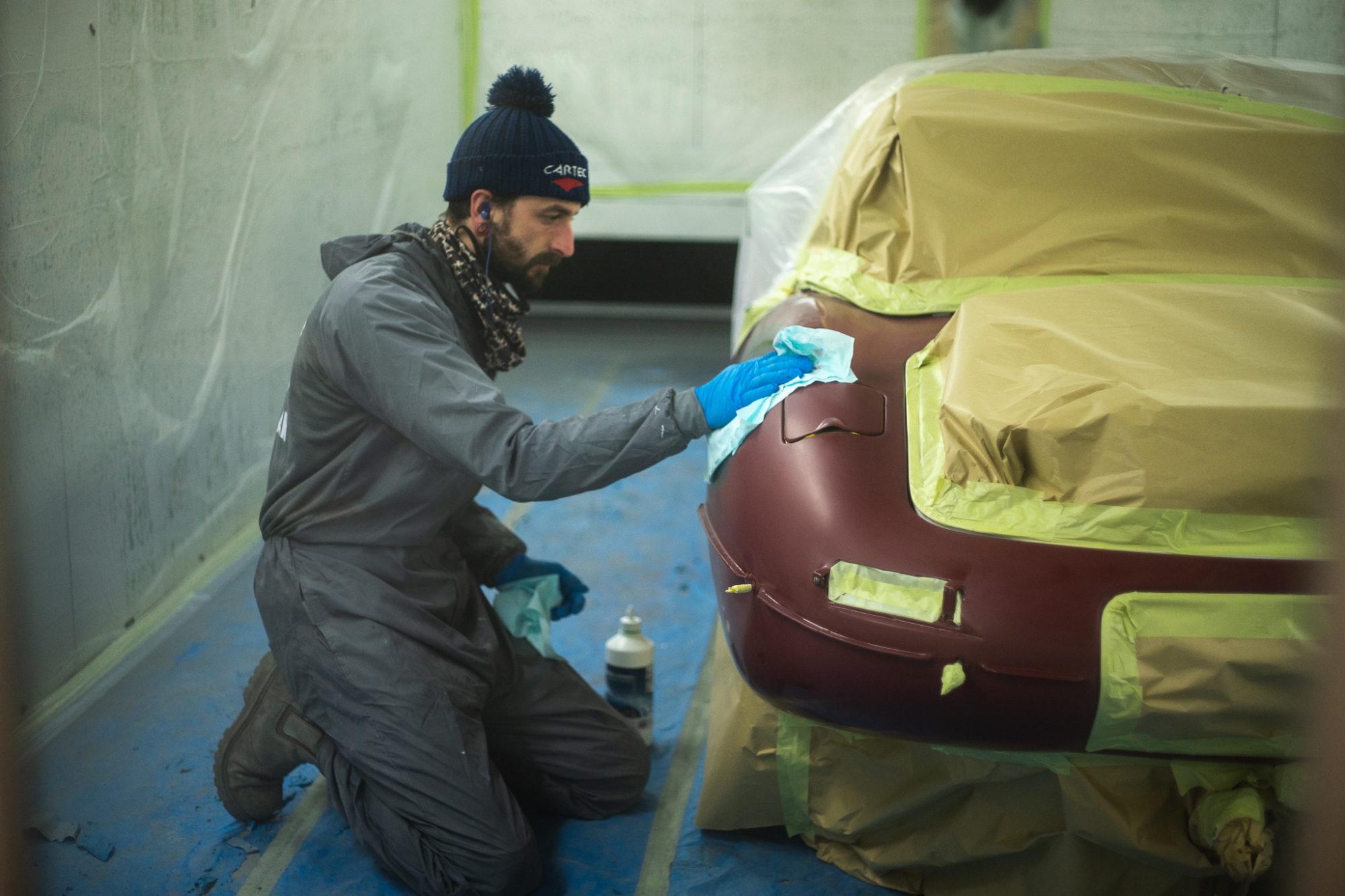 17.03.2021 Maroon etype dent fix in primer 3