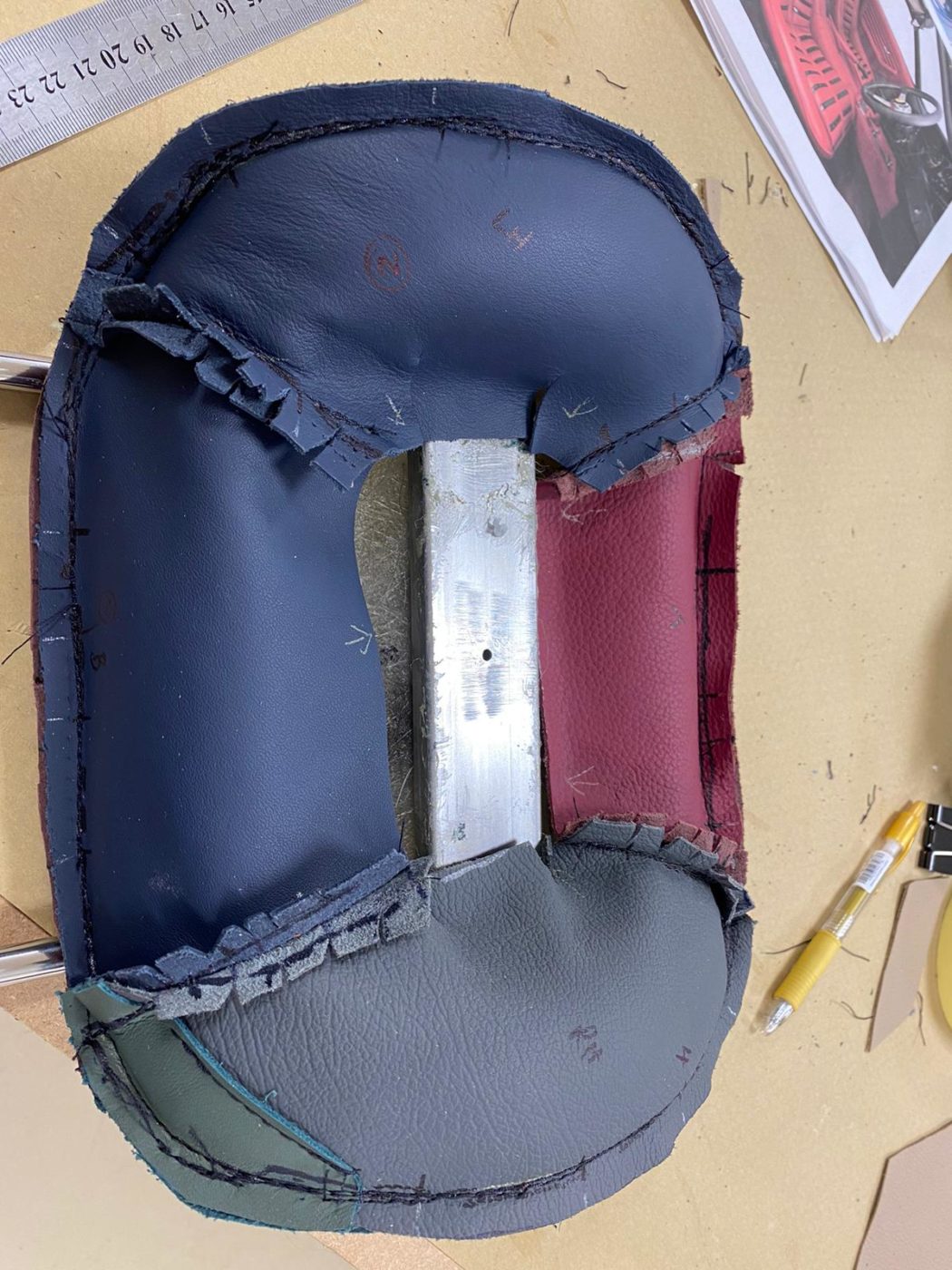 18.03.2021 Ferarri Daytona head rest remake 24 1