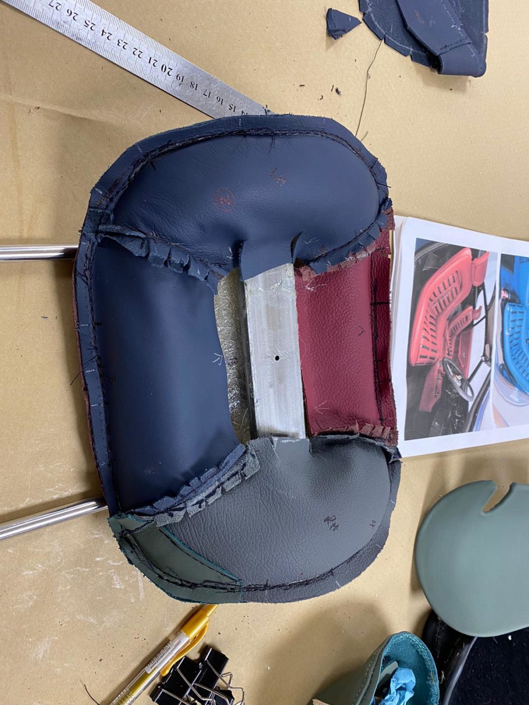 18.03.2021 Ferarri Daytona head rest remake 25 1