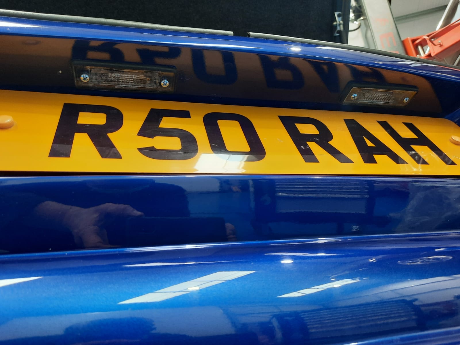 180221 TVR Chimaera Rear Number Plate Lights 3