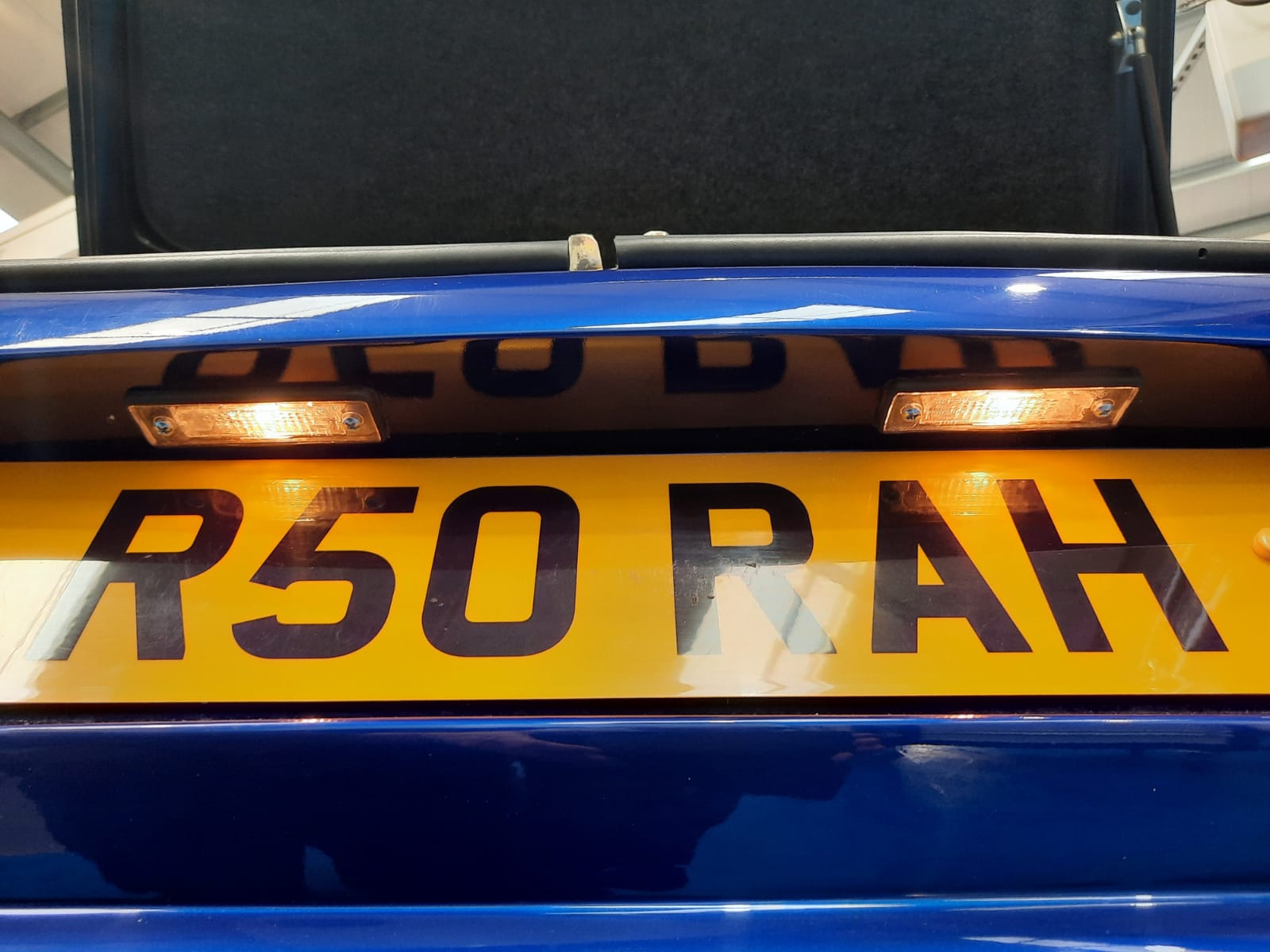 180221 TVR Chimaera Rear Number Plate Lights