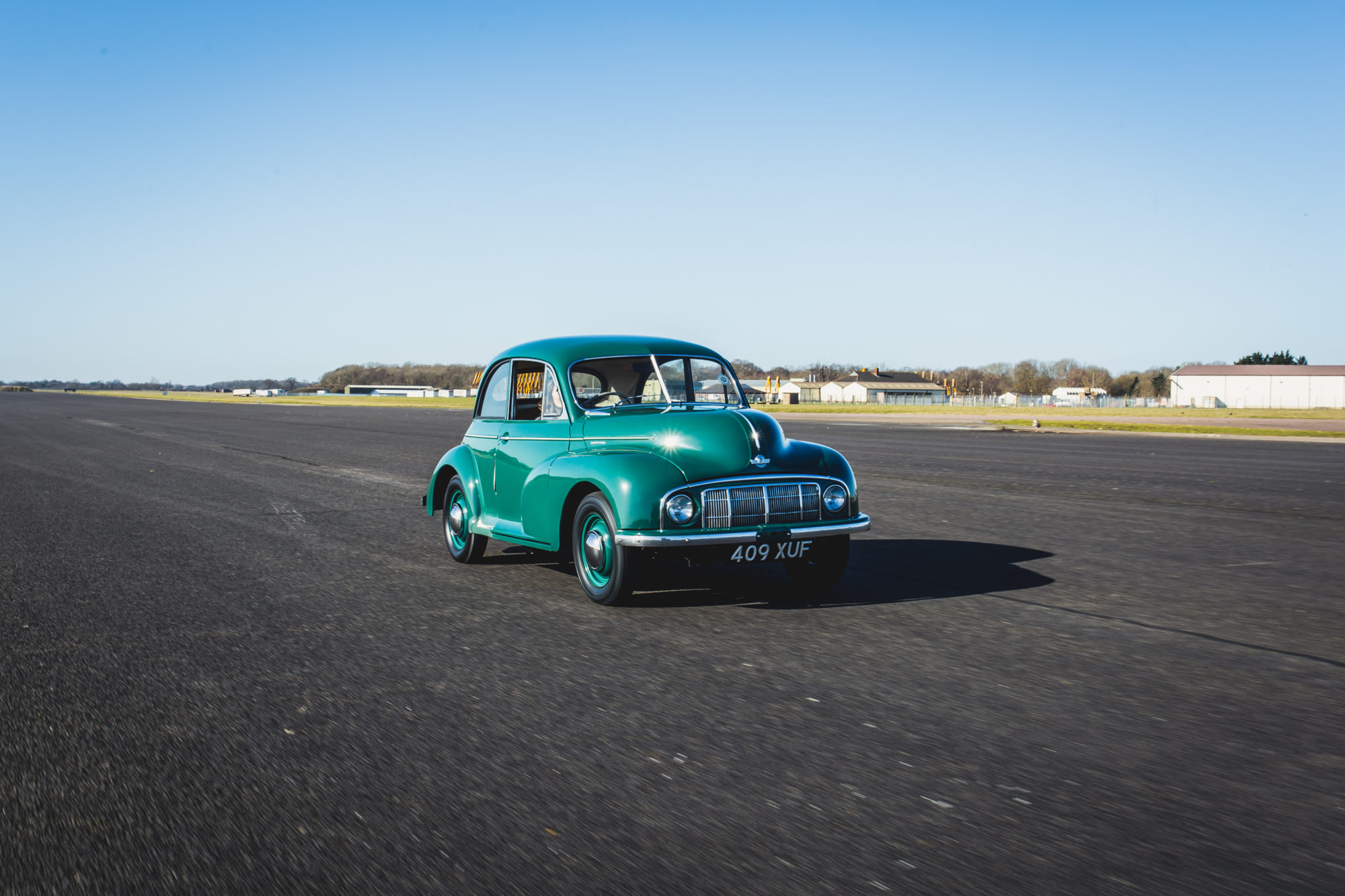 1949 Morris Minor Lowlight In Motion 1