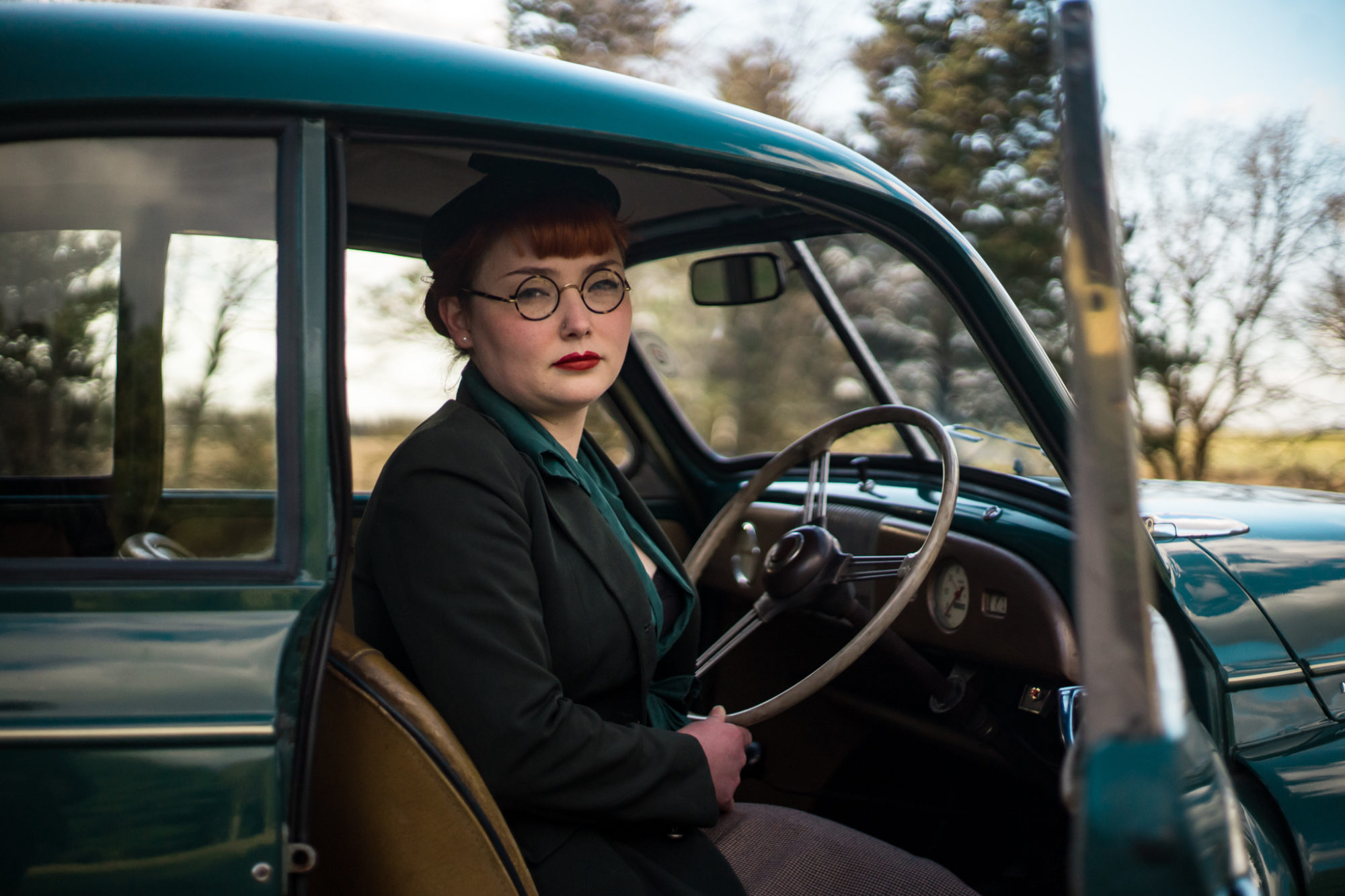 1949 Morris Minor Lowlight Lydia 09 1